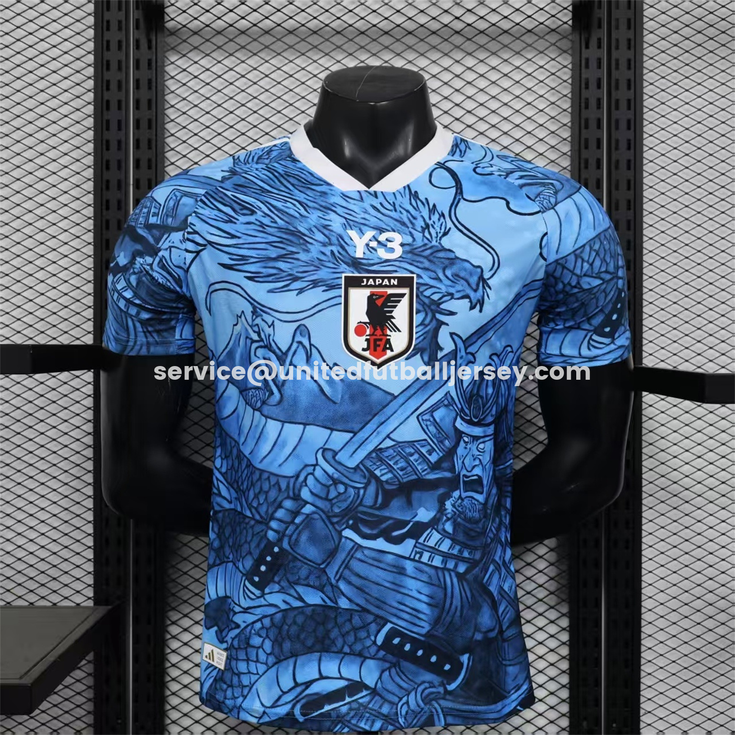 unitedfutballjersey-Japan 25-26 Y3 Samurai And Dragon Special Jersey - Player Version