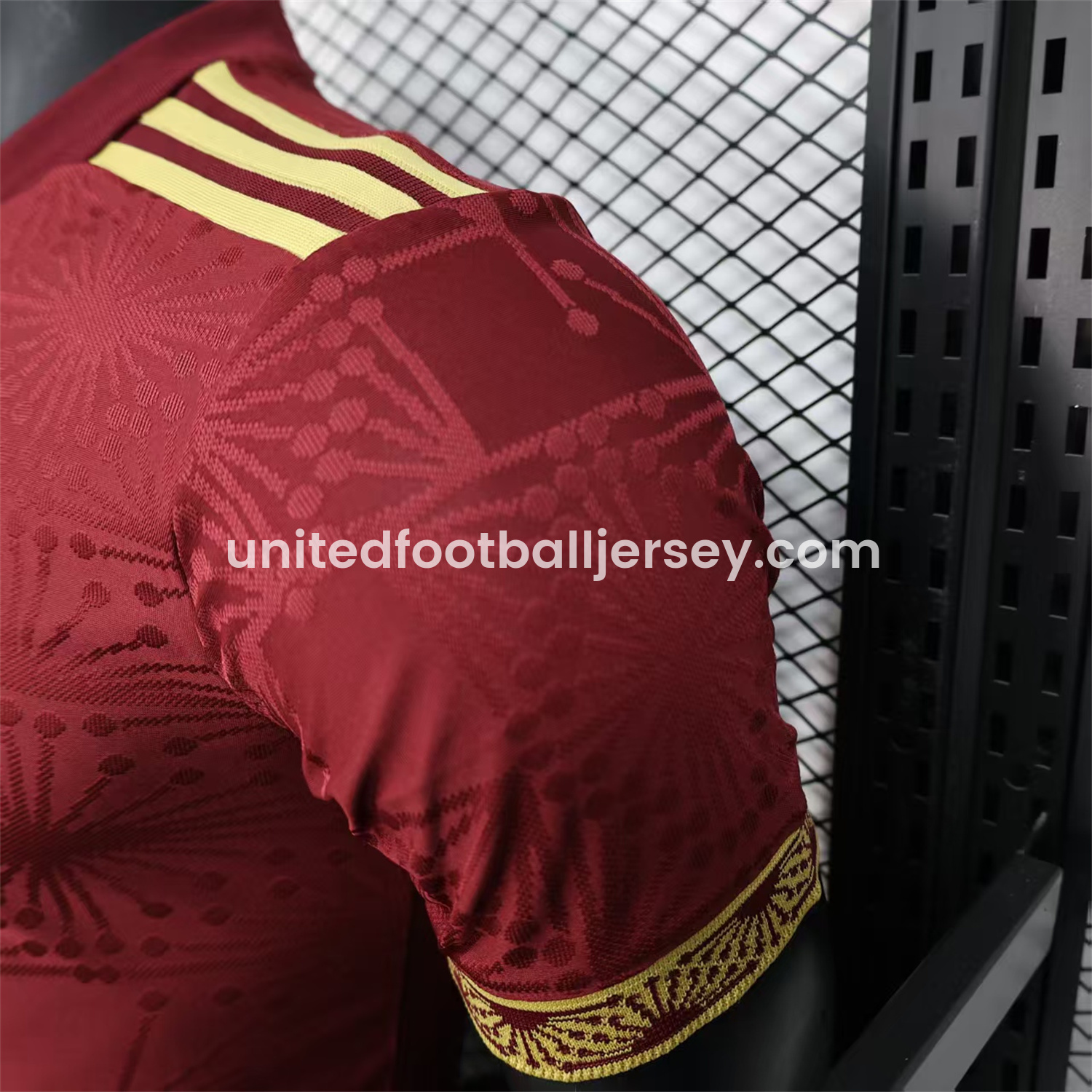 unitedfutballjersey-Mexico 2025 Round Logo Red Special Edition Jersey - Player Version