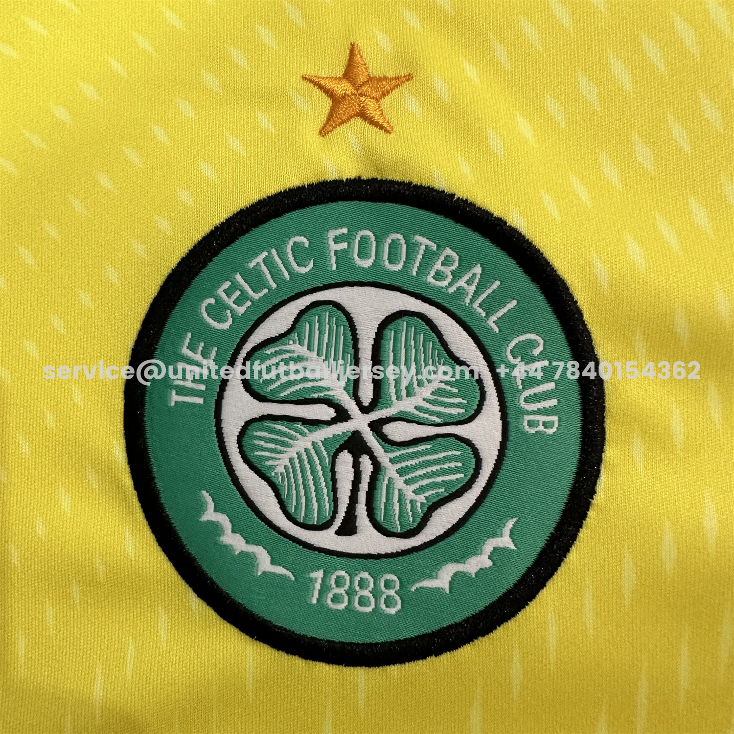 unitedfutballjersey-Celtic 25-26 Light Yellow Goalkeeper Jersey - Fans Version
