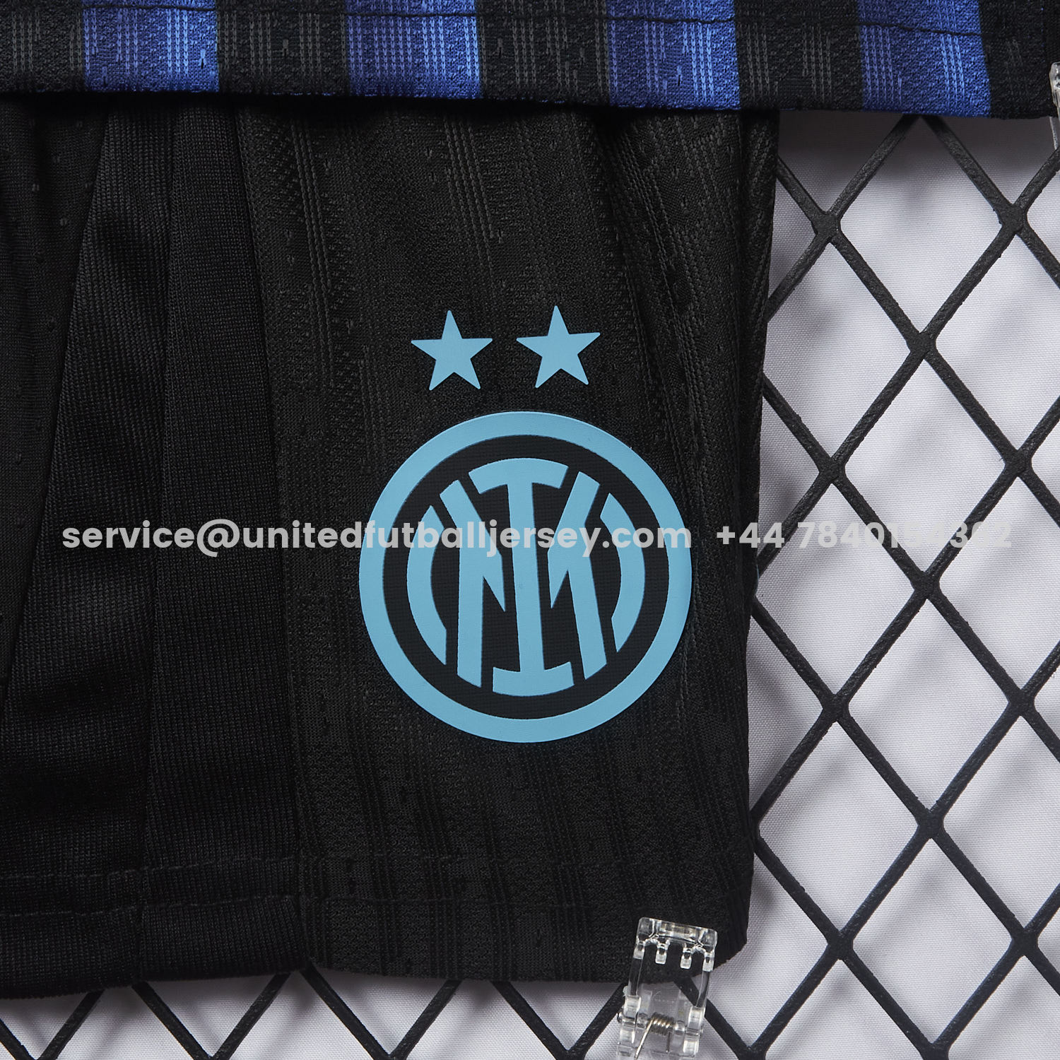 unitedfutballjersey-Inter Milan 25-26 Home Kids Kit - Player Version