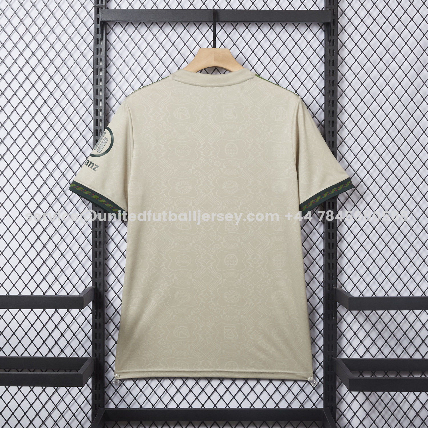 unitedfutballjersey-【Panda Bamboo Embroidered Version】Bayern Munich 25-26 Oktoberfest Jersey - Fans Version