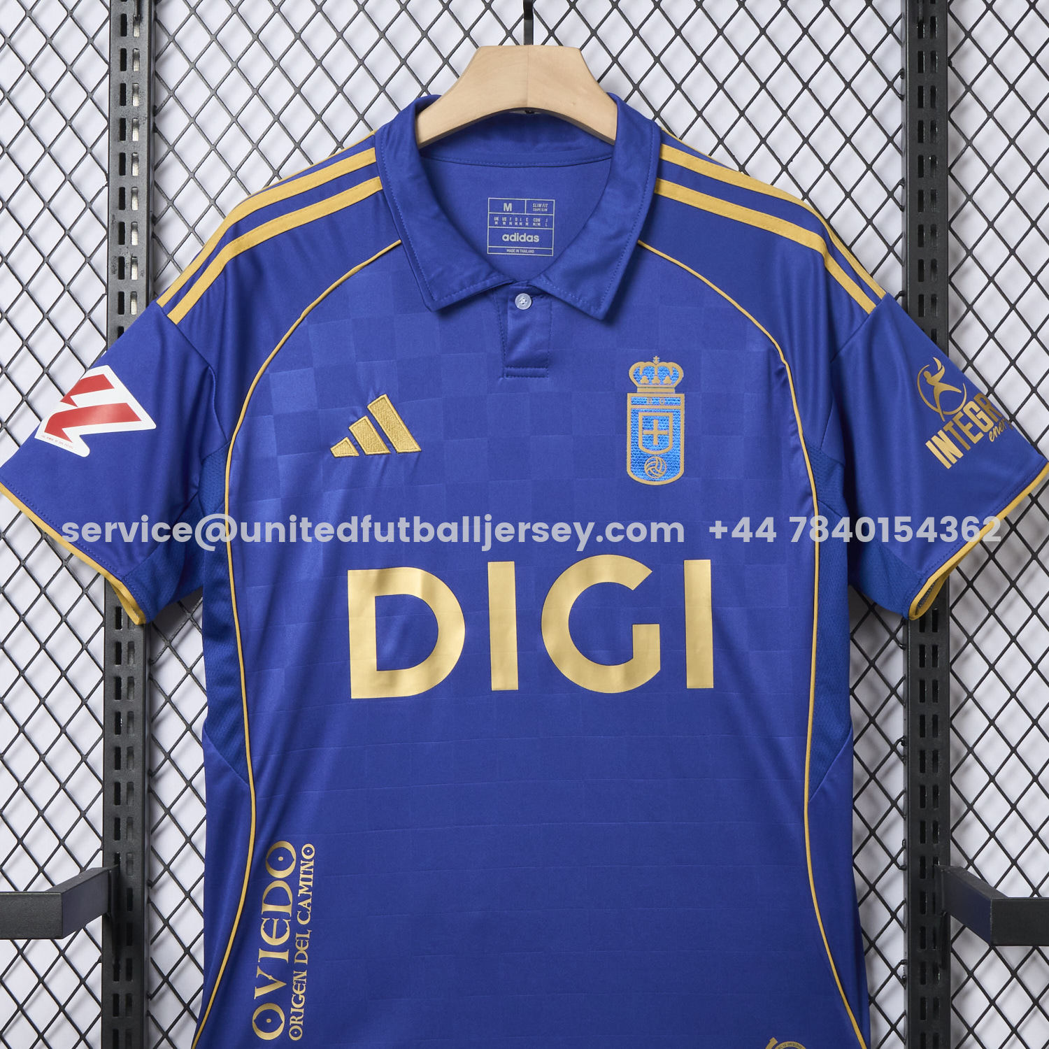 unitedfutballjersey-Real Oviedo 25-26 Centenary Home Jersey - Fans Version