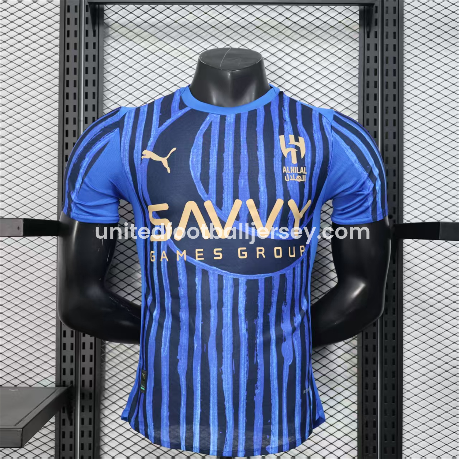 unitedfutballjersey-Al Hilal Riyadh Crescent 25-26 Club World Cup Home Jersey - Player Version