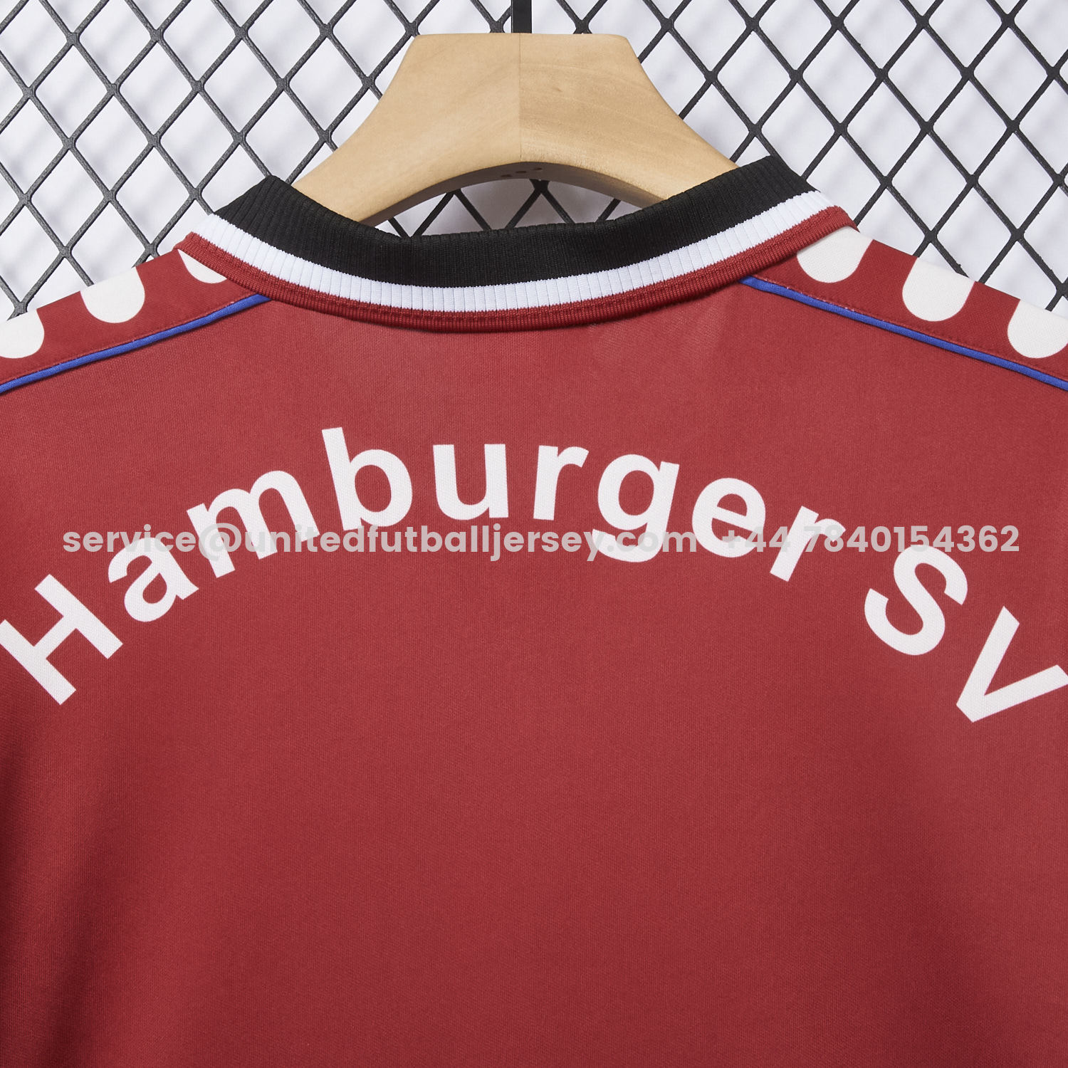 unitedfutballjersey-Retro Hamburger SV 1999-00 Third Red Jersey