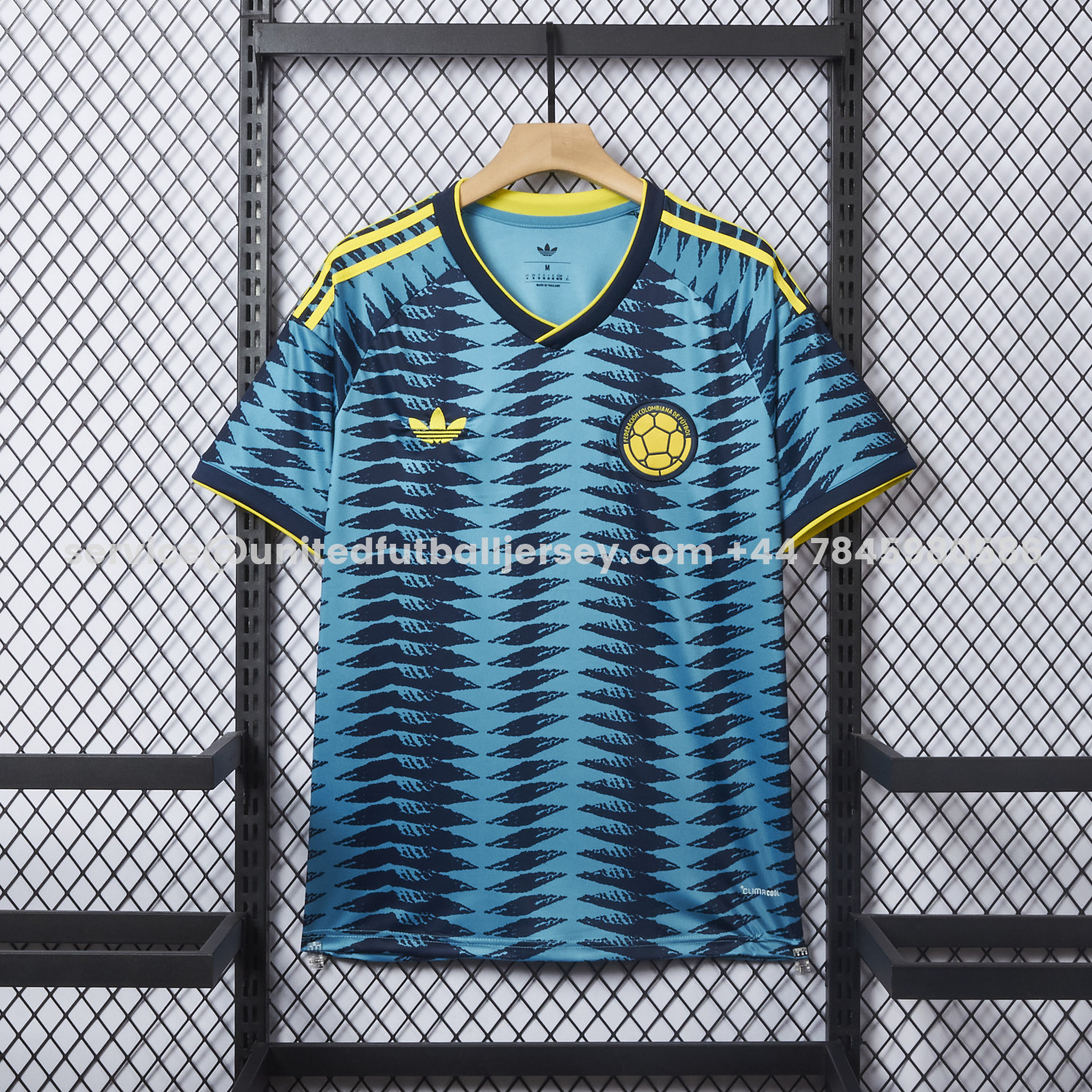 unitedfutballjersey-Colombia 2026 Away Blue Jersey - Fans Version