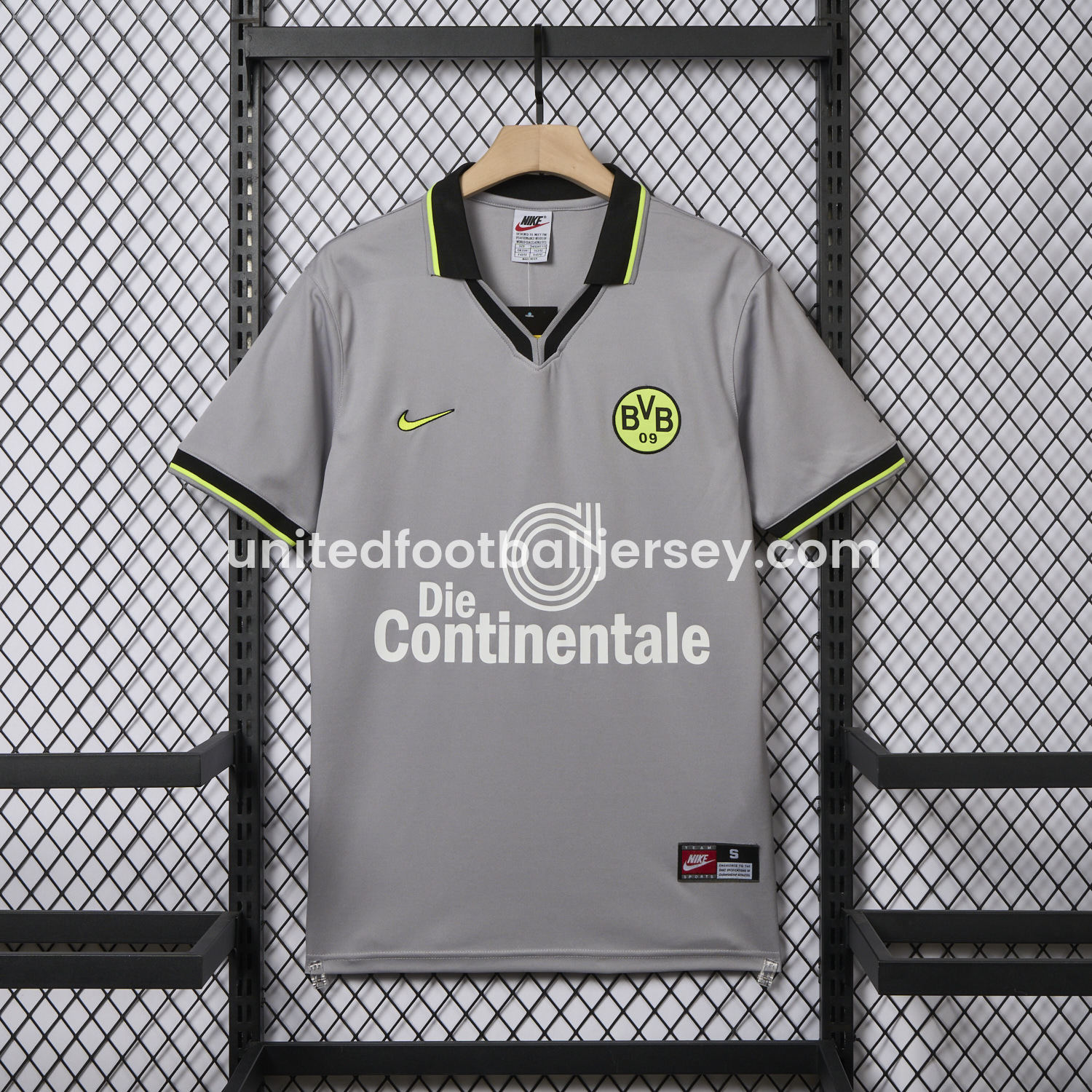 unitedfutballjersey-Retro Dortmund 1997-98 Away Jersey