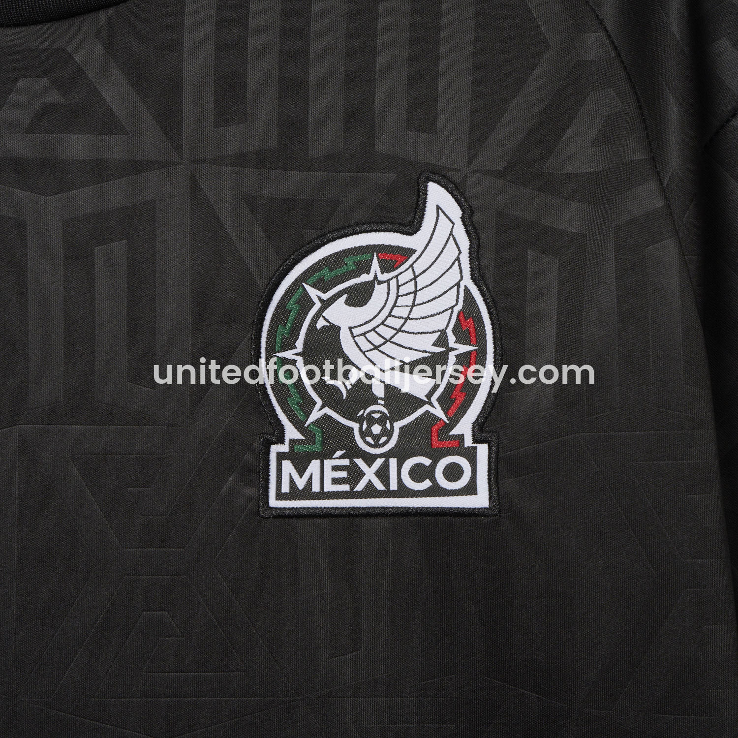 unitedfutballjersey-Mexico 25-26 Thire Colors Trefoil Black Special Jersey - Fans Version