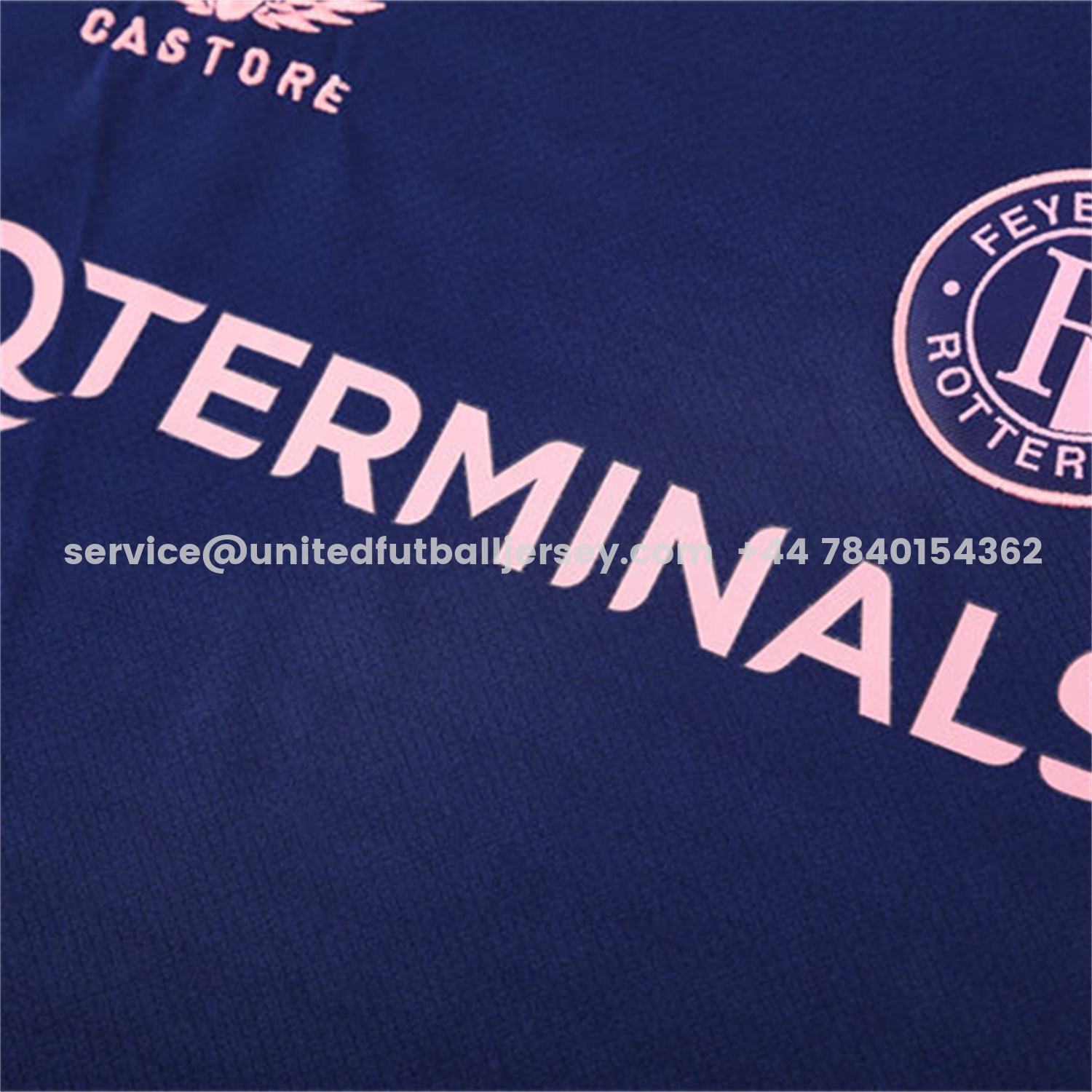 unitedfutballjersey-Feyenoord 25-26 Kids Short-Sleeve Training Set - Royal Blue Top & Royal Blue Shorts