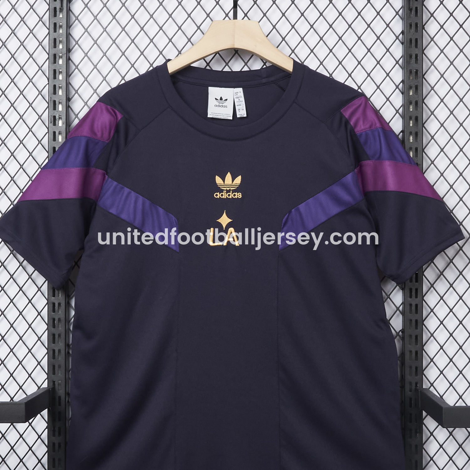 unitedfutballjersey-LA Galaxy 25-26 Terrace Icon Retro Style Jersey - Fans Version