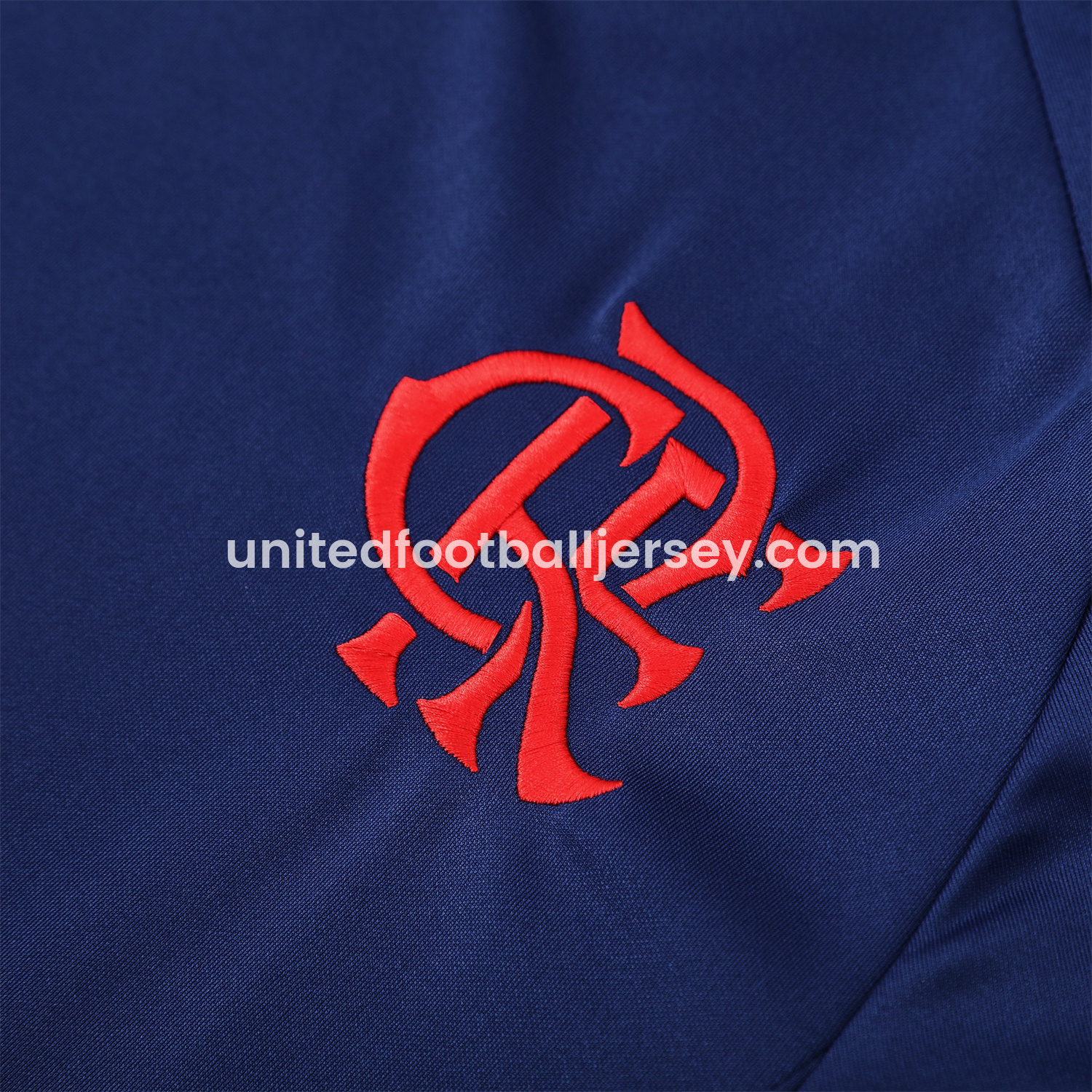 unitedfutballjersey-Flamengo 25-26 Training Hoodie Set - Royal Blue Top and Pants