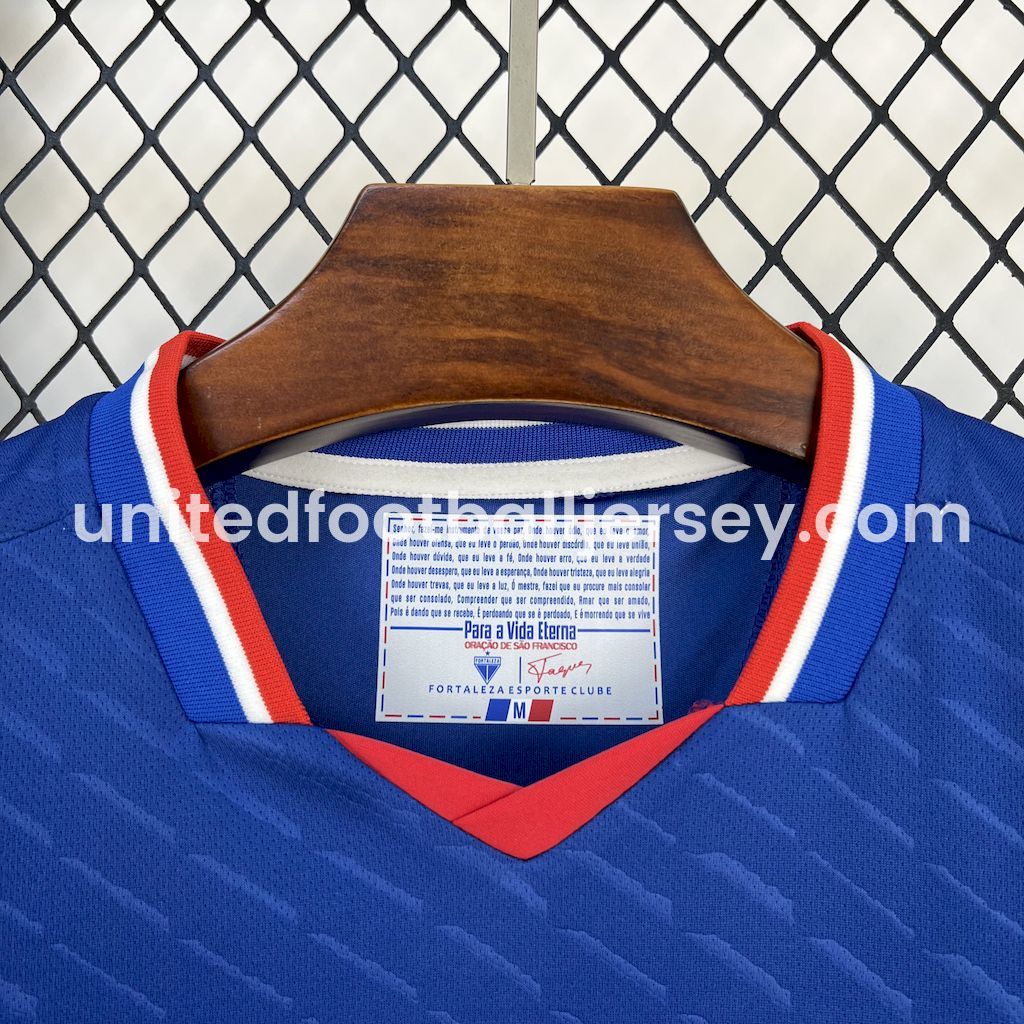 unitedfutballjersey-Fortaleza 25-26 Home Jersey - Fans Version