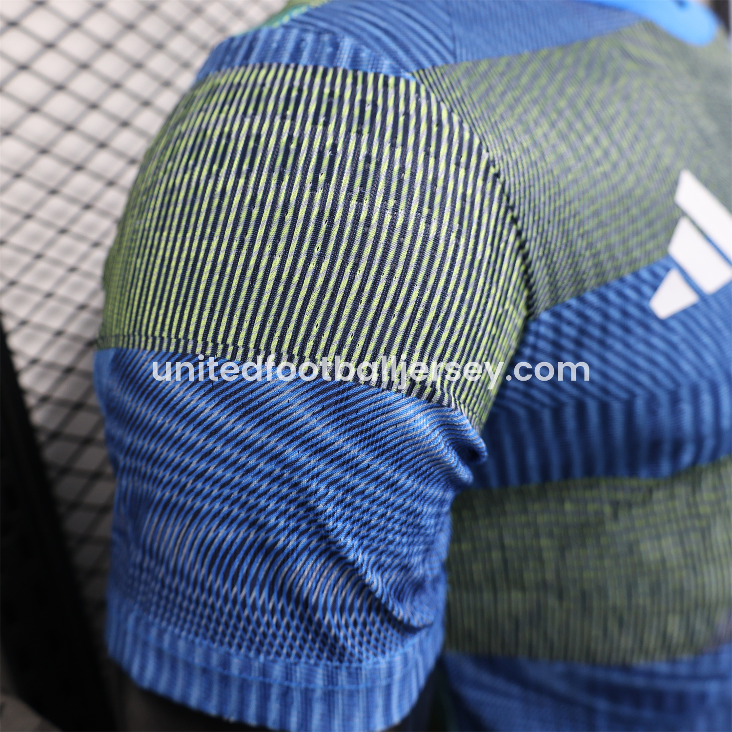 unitedfutballjersey-Real Madrid 25-26 Blue Pre-Match Traning Jersey - Player Version