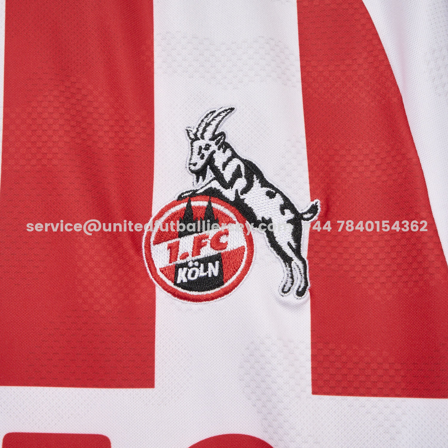 unitedfutballjersey-Köln 25-26 Home Jersey - Fans Version