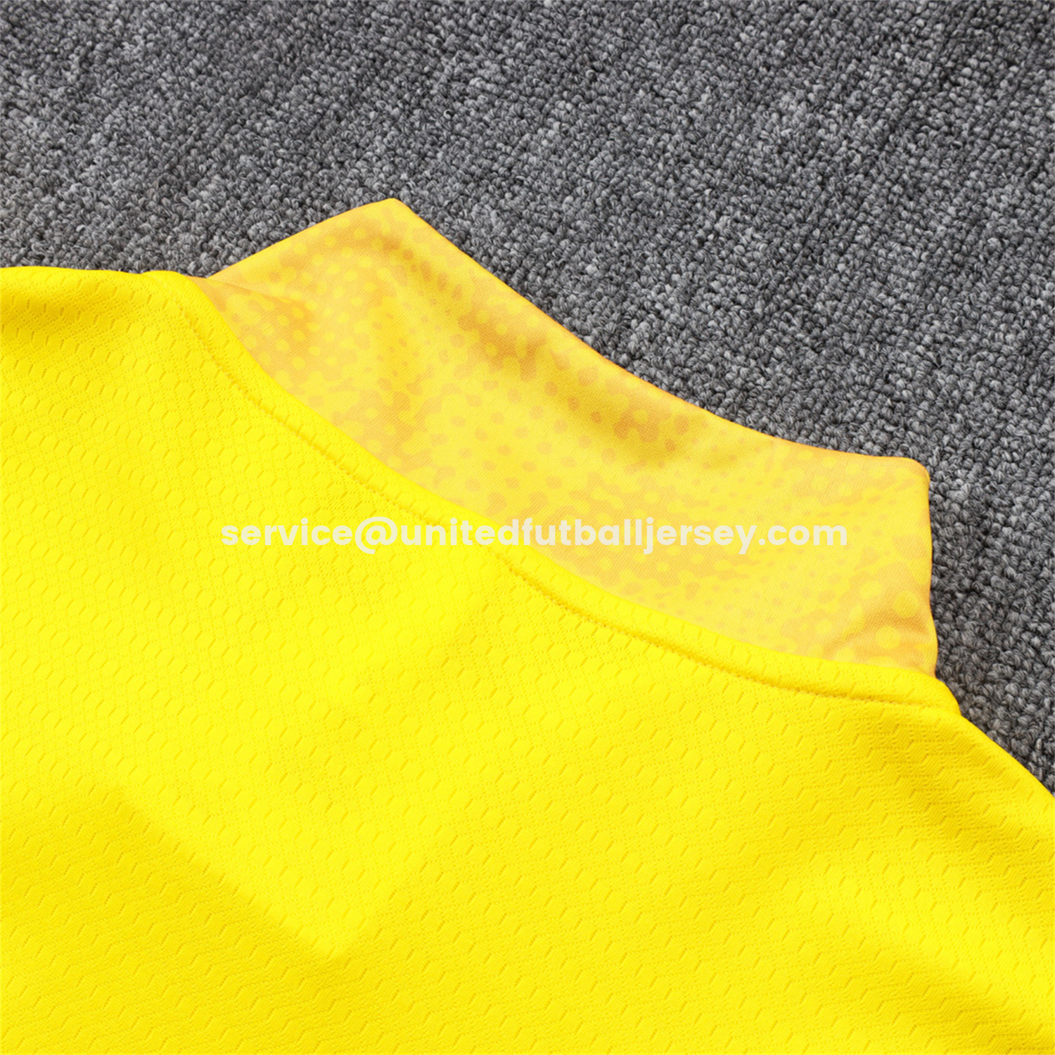 unitedfutballjersey-Dortmund 25-26 Jacket Training Tracksuit - Yellow top & Black Pants