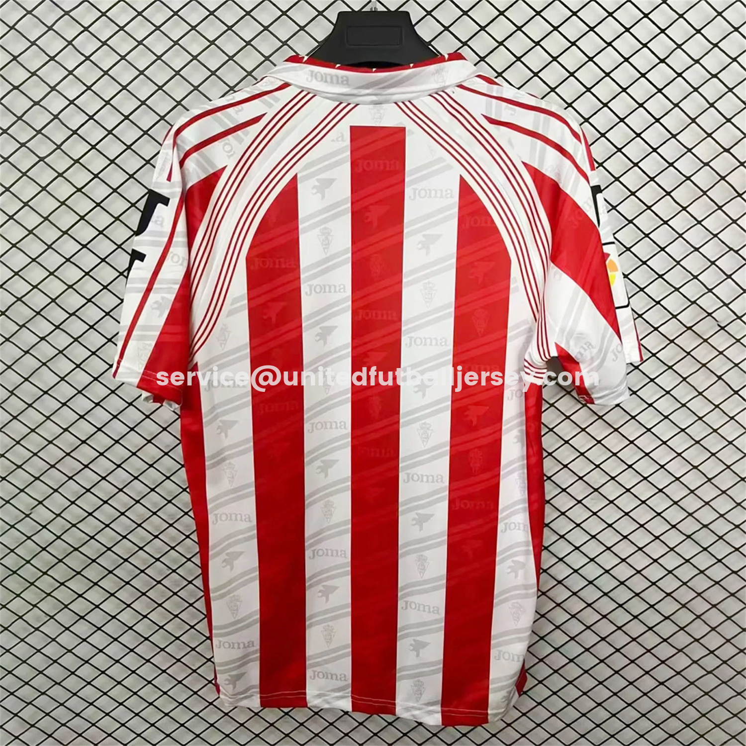 unitedfutballjersey-Retro Sporting de Gijon 1995-96 Home Jersey