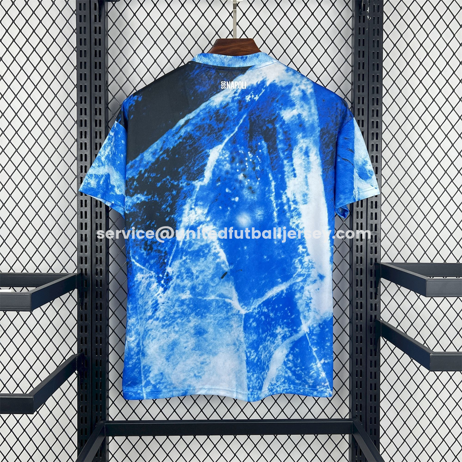 unitedfutballjersey-Napoli 25-26 Marechiaro Blue Special Jersey - Fans Version