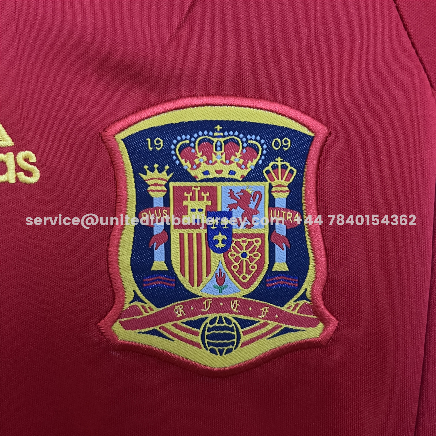 unitedfutballjersey-Retro Spain 2010 Home Kids Kit