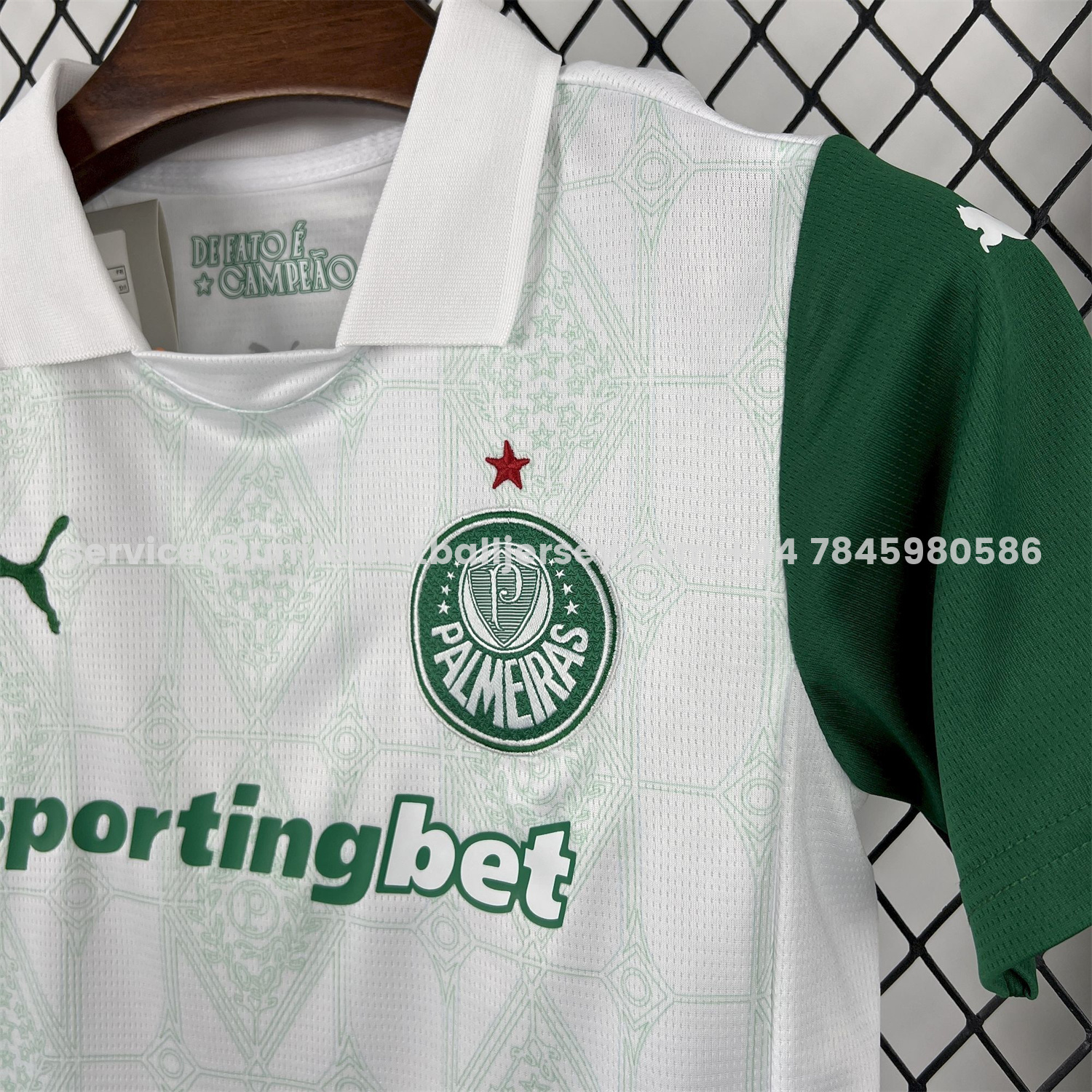 unitedfutballjersey-Palmeiras 25-26 Away Kids Kit
