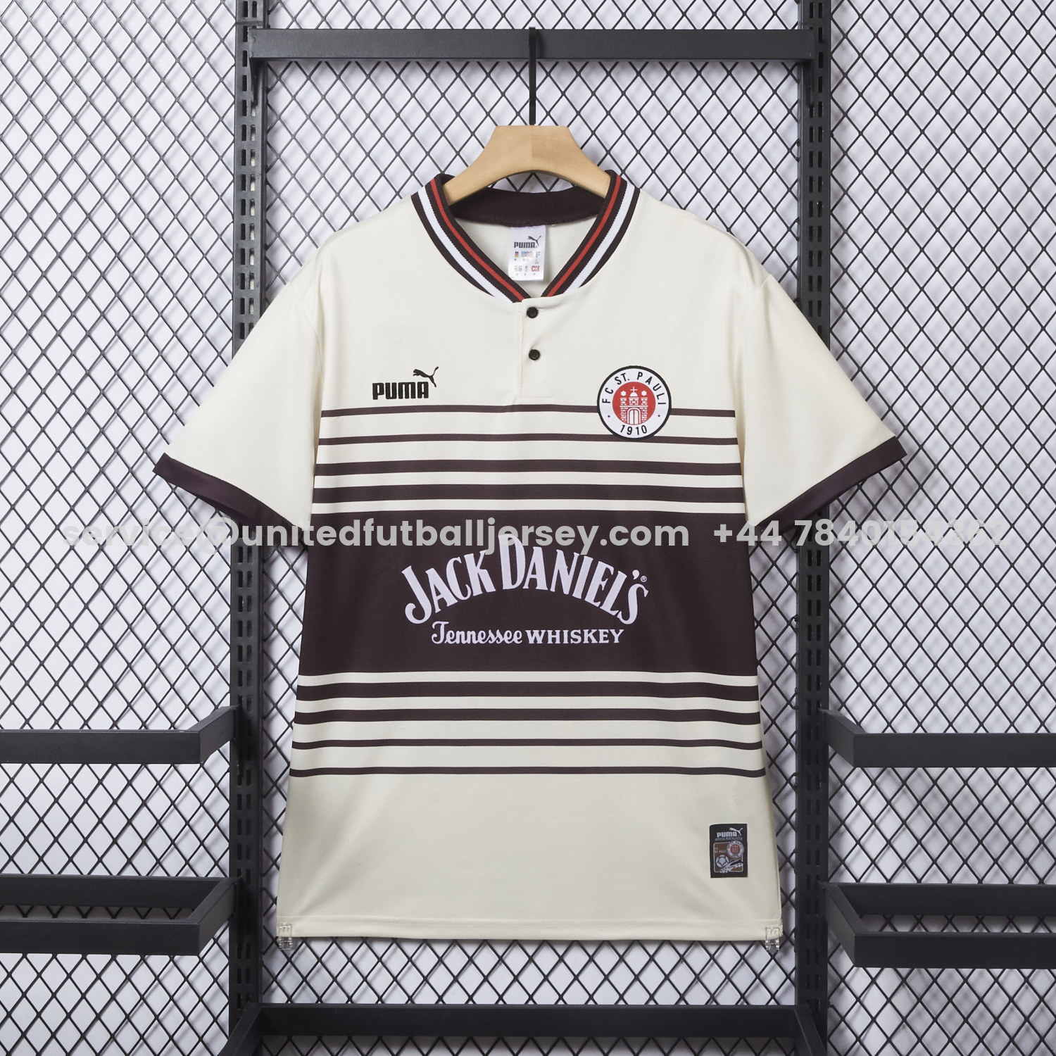 unitedfutballjersey-Retro St. Pauli 1997-98 Home Jersey