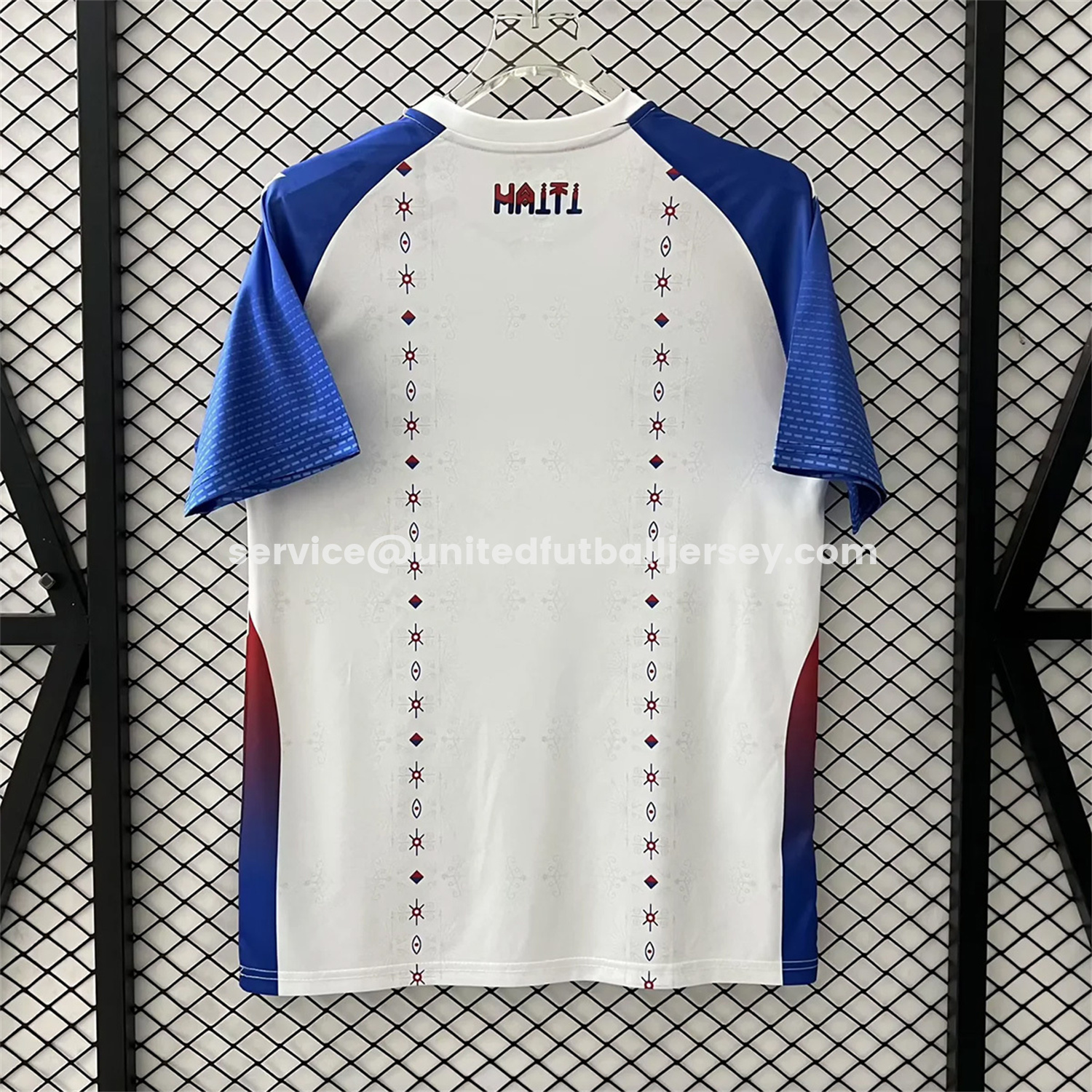 unitedfutballjersey-Haiti 2026 Away White Jersey - Fans Version