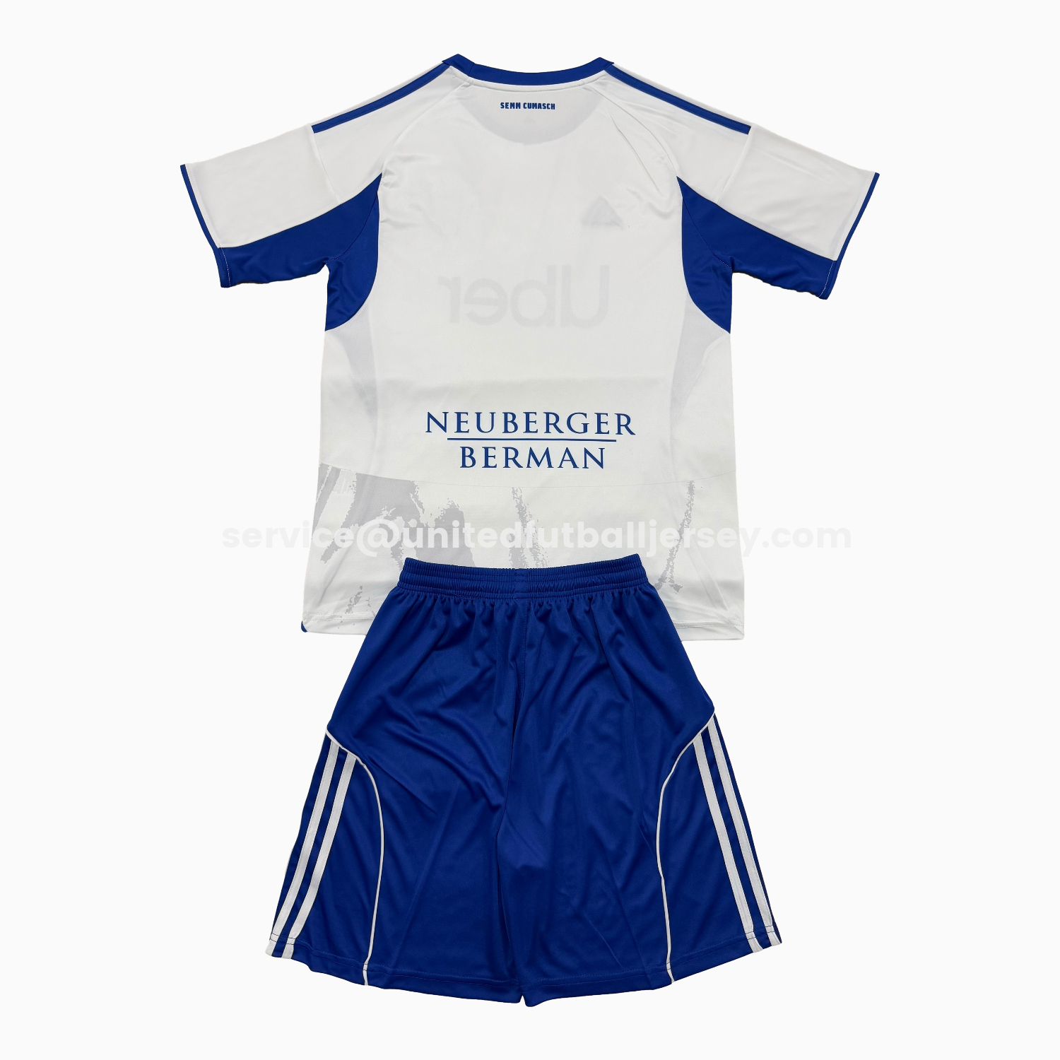 unitedfutballjersey-Como 25-26 Away Kids Kit