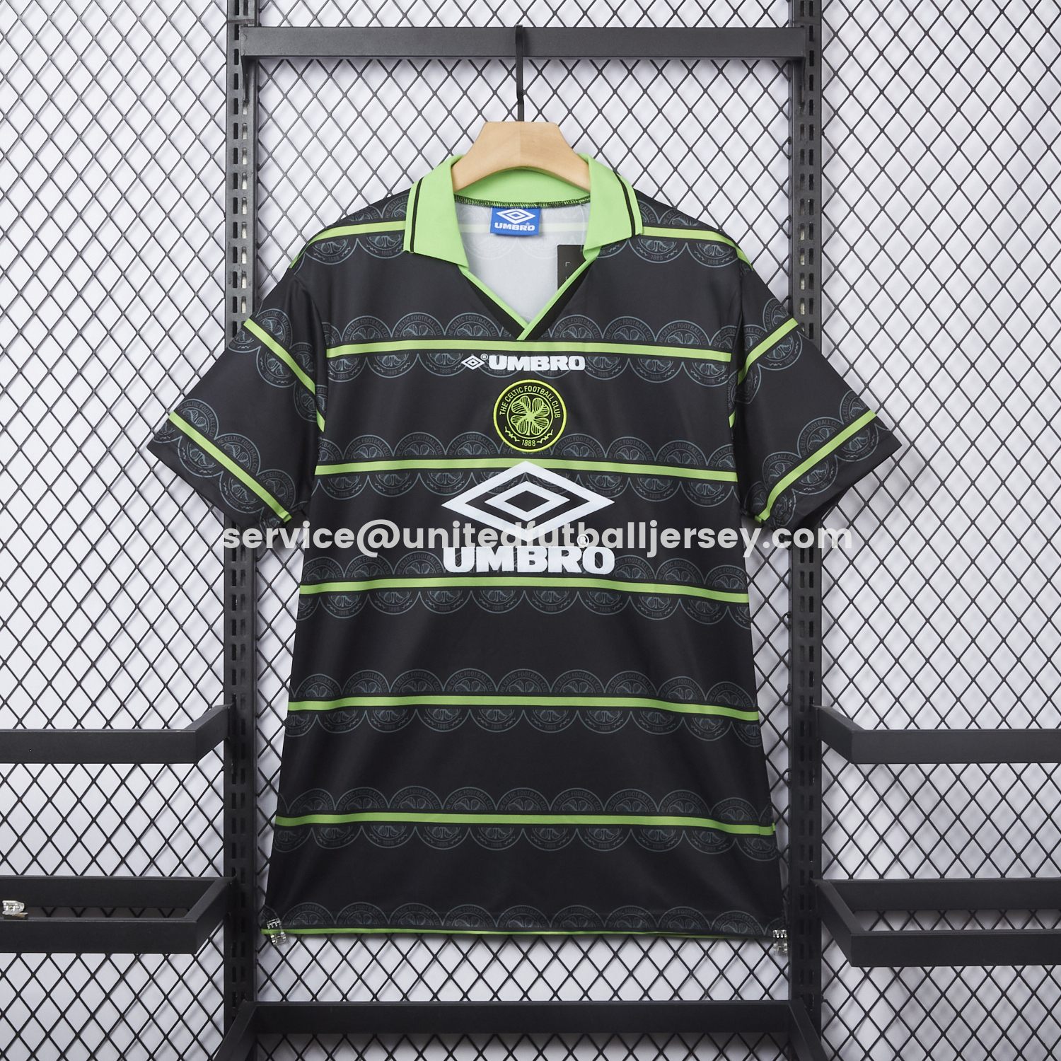 unitedfutballjersey-Retro Celtic 1998-99 Away Jersey
