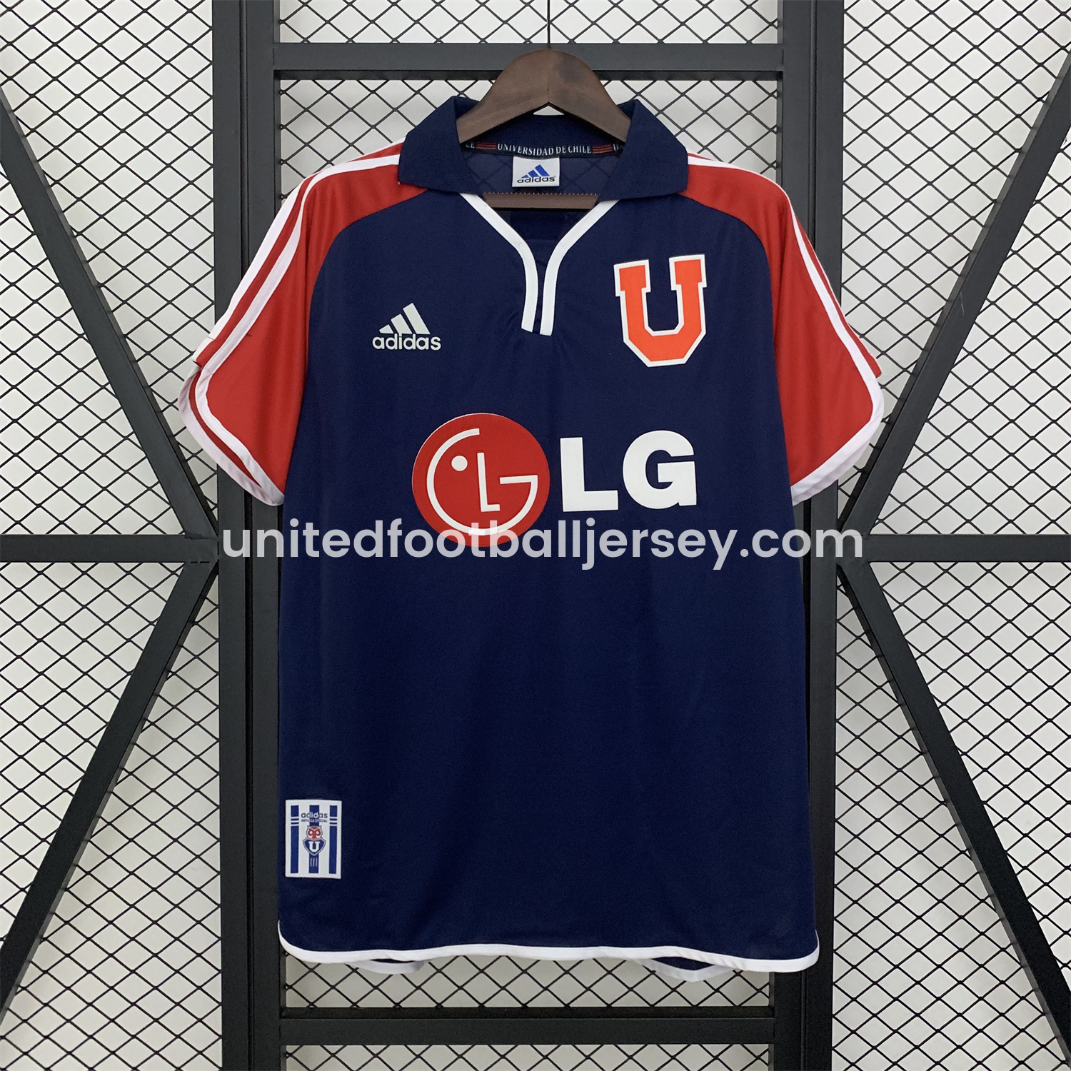 unitedfutballjersey-Retro Universidad De Chile 2001-02 Home Jersey