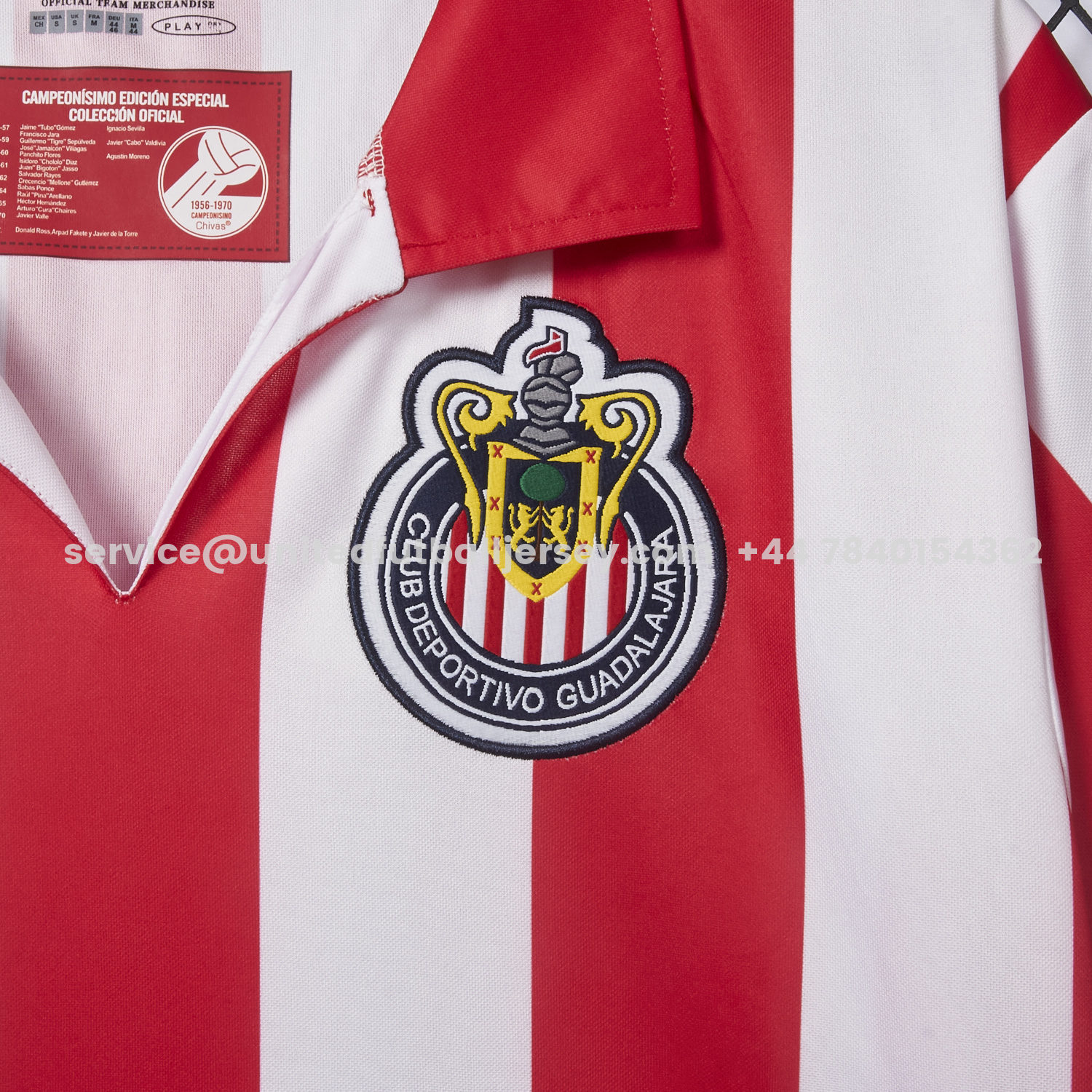 unitedfutballjersey-Retro Chivas de Guadalajara 2007-08 Champion Special Jersey