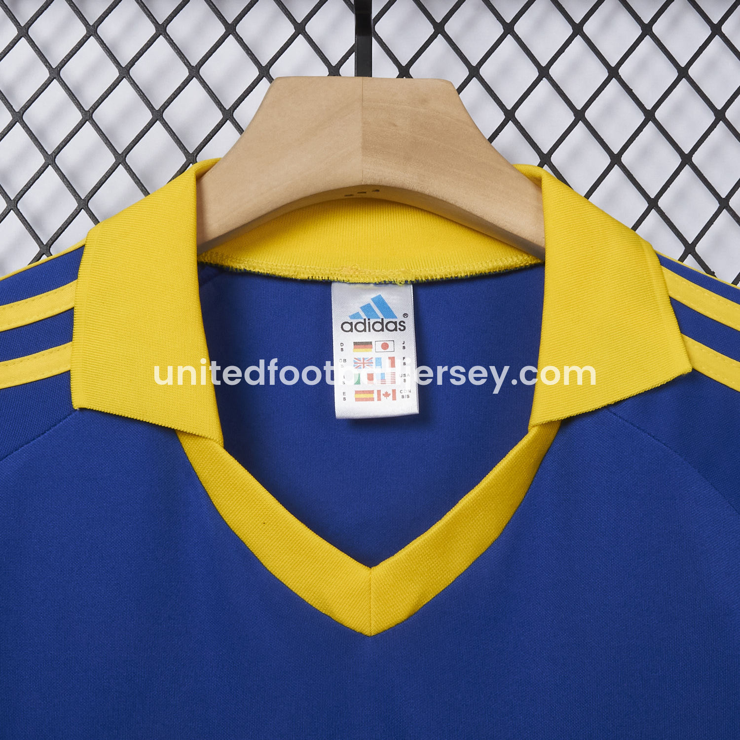 unitedfutballjersey-Retro Boca Juniors 1986-88 Home Jersey