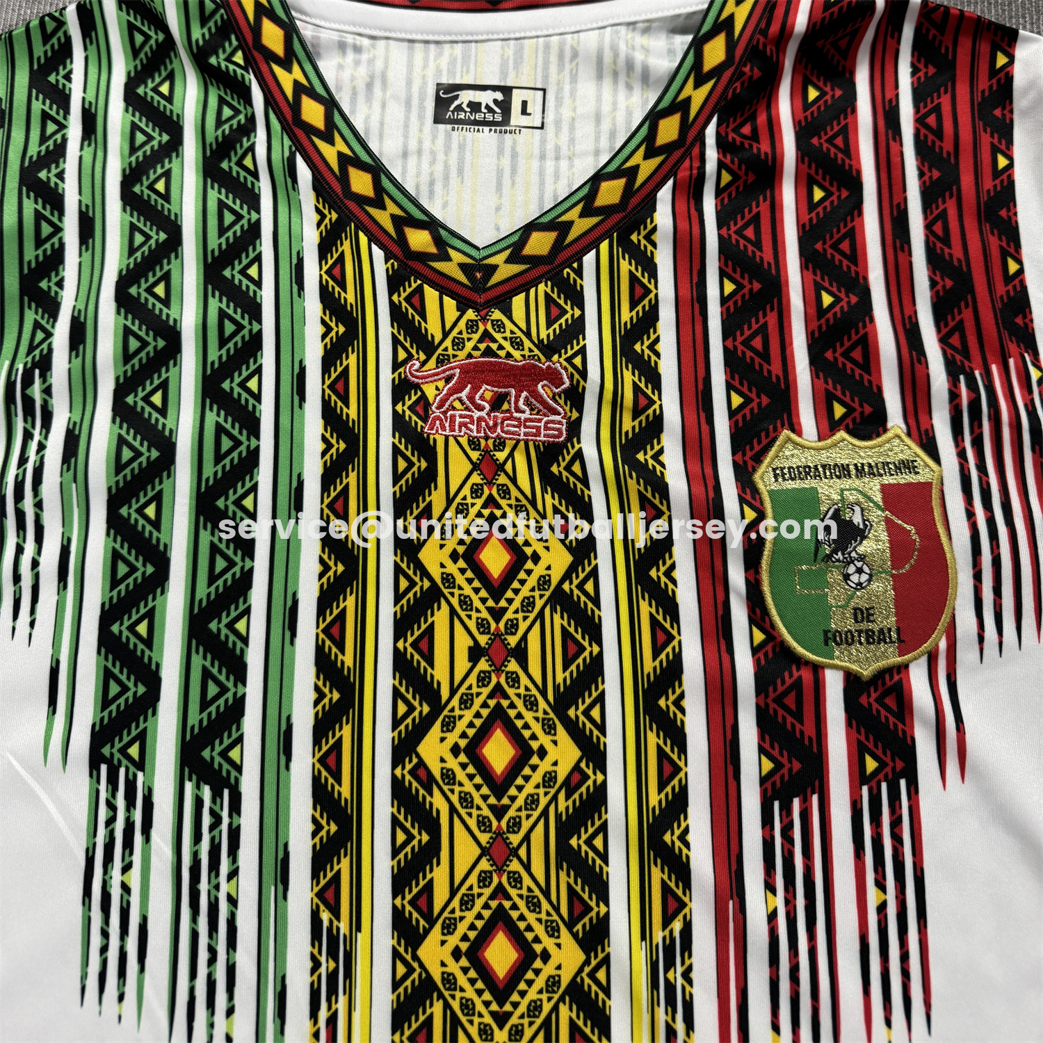unitedfutballjersey-Mali 2026 White Special Jersey - Fans Version