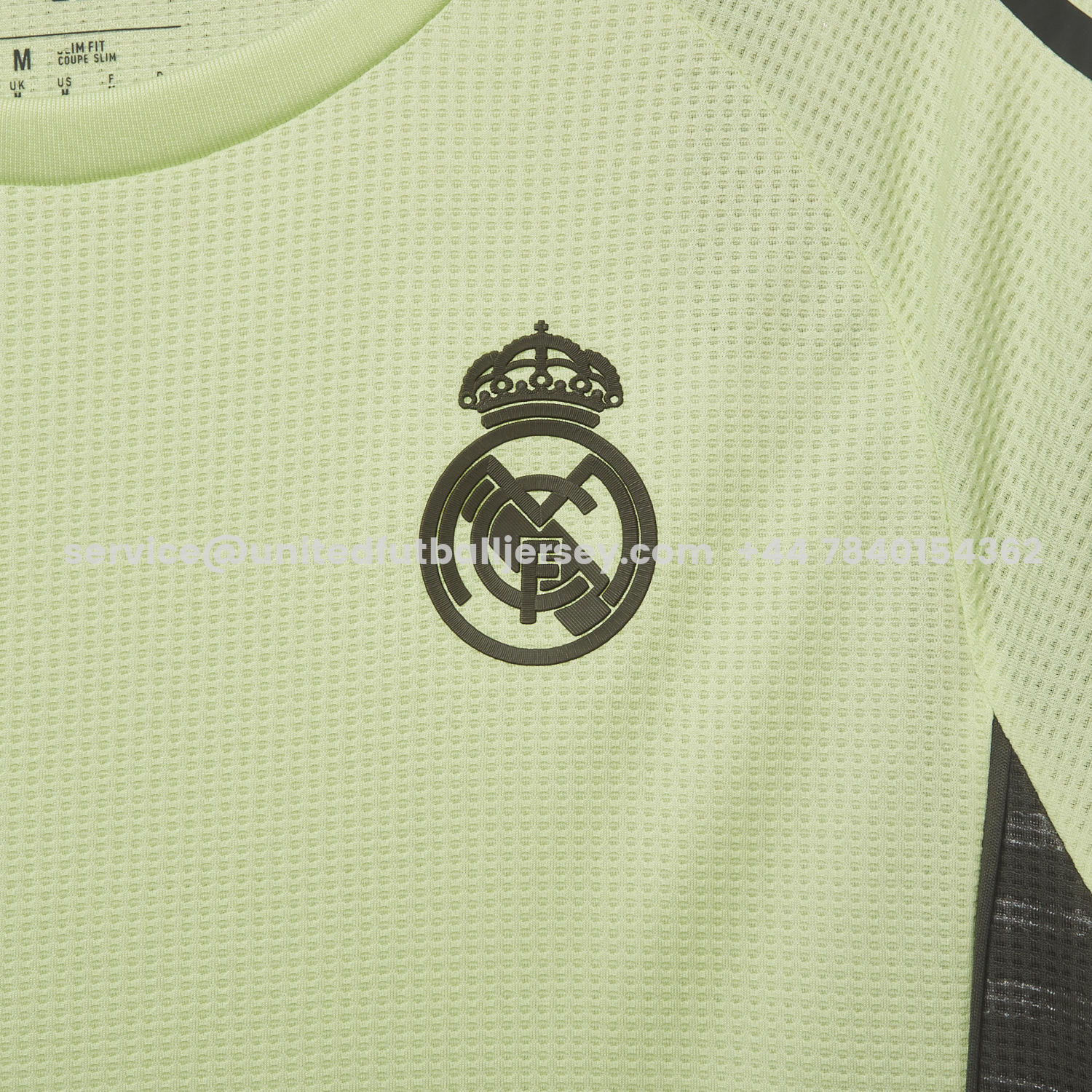 unitedfutballjersey-Real Madrid 25-26 Light Green Training Jersey - Player Version
