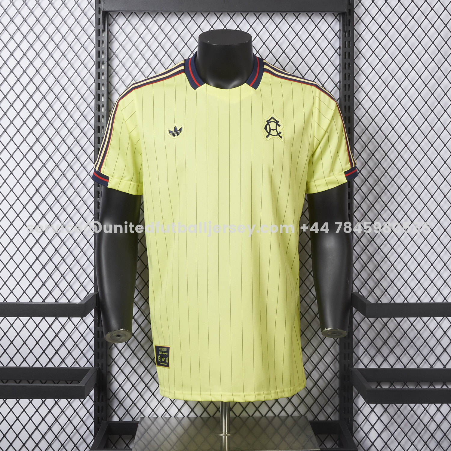 unitedfutballjersey-Club América 25-26 Icon Travel Special Edition Yellow Jersey - Player Version