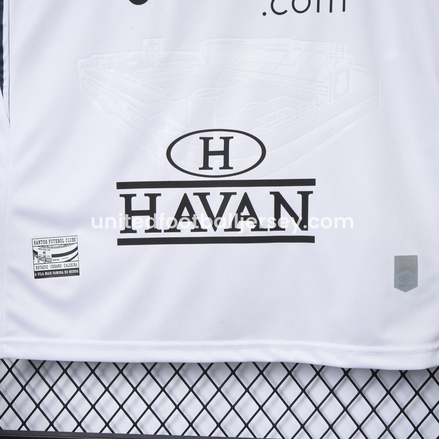 unitedfutballjersey-Santos 25-26 Home Jersey With Sponsors - Fans Version