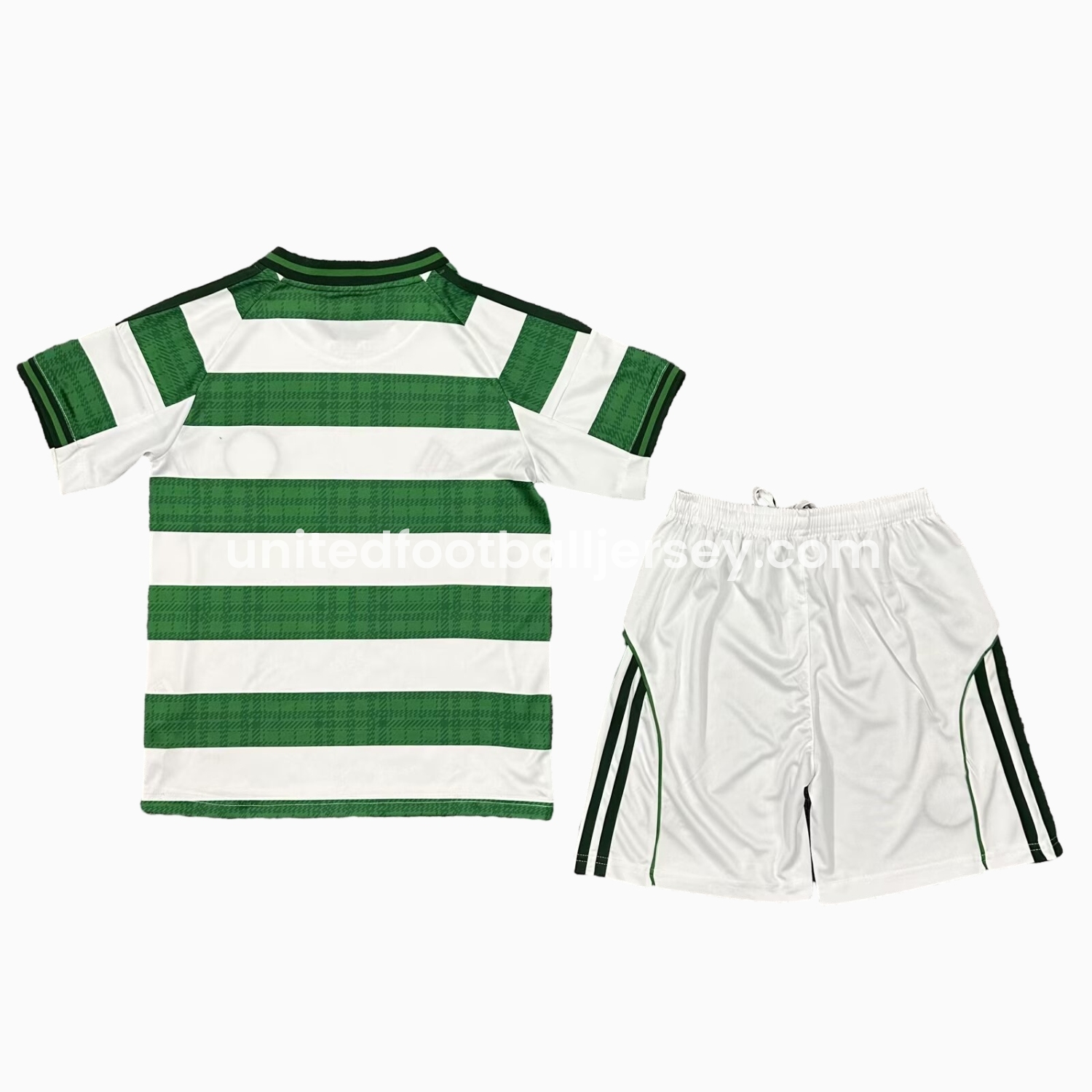 unitedfutballjersey-Celtic 25-26 Home Kids Kit