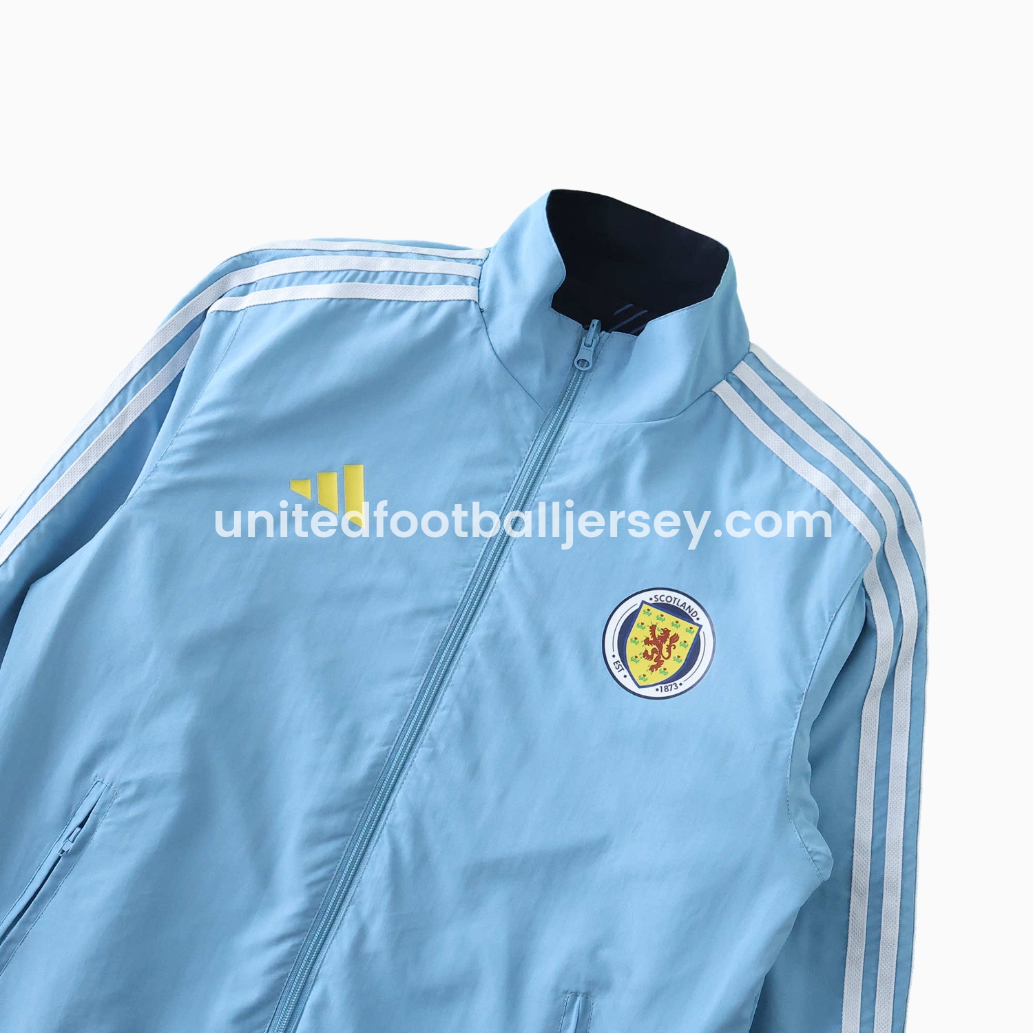 unitedfutballjersey-S-c-o.t l.a-n.d 24-25 Home Style Double Sided Reversible Windbreaker - Deep Blue
