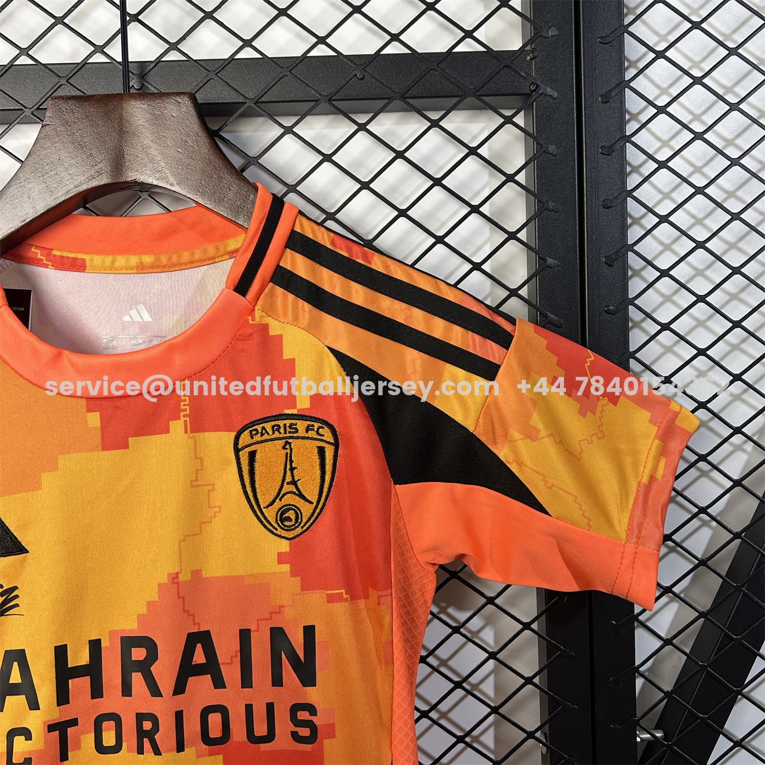 unitedfutballjersey-Paris FC 25-26 Third Kids Kit