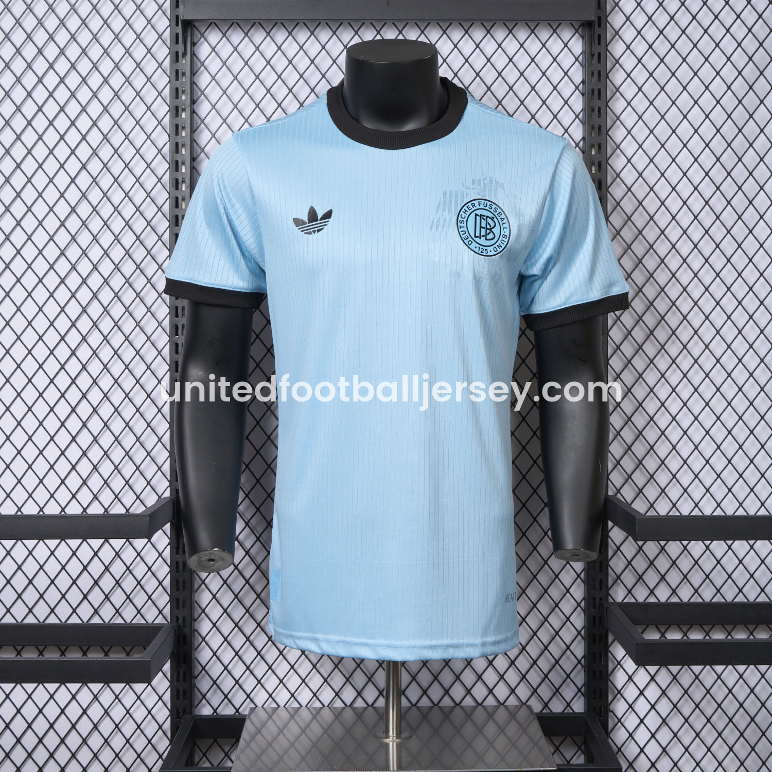 unitedfutballjersey-Germany 2025 125-Year Anniversary GK Blue Jersey - Player Version