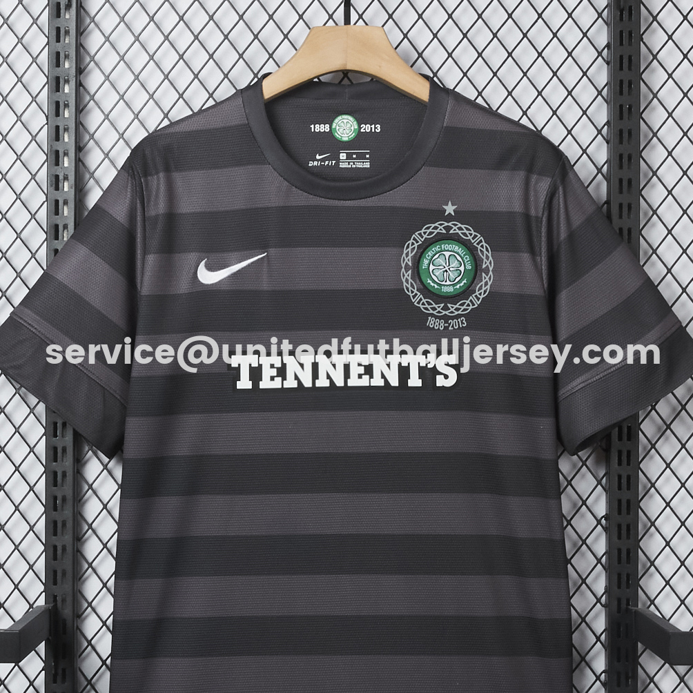 unitedfutballjersey-Retro Celtic 12-13 Away Stadium 125th Anniversary Jersey
