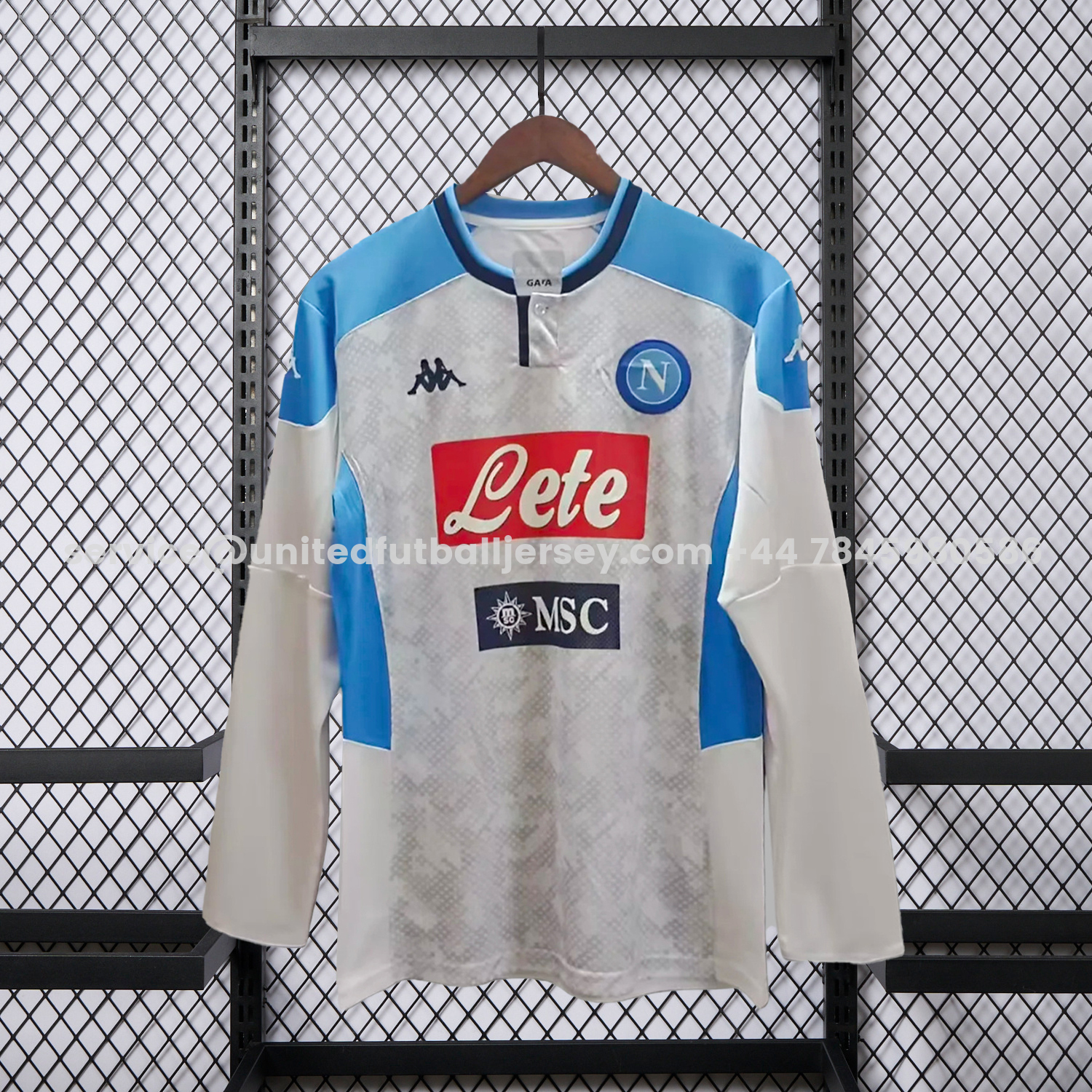 unitedfutballjersey-Retro Napoli 2019-20 Third Long Sleeves Jersey
