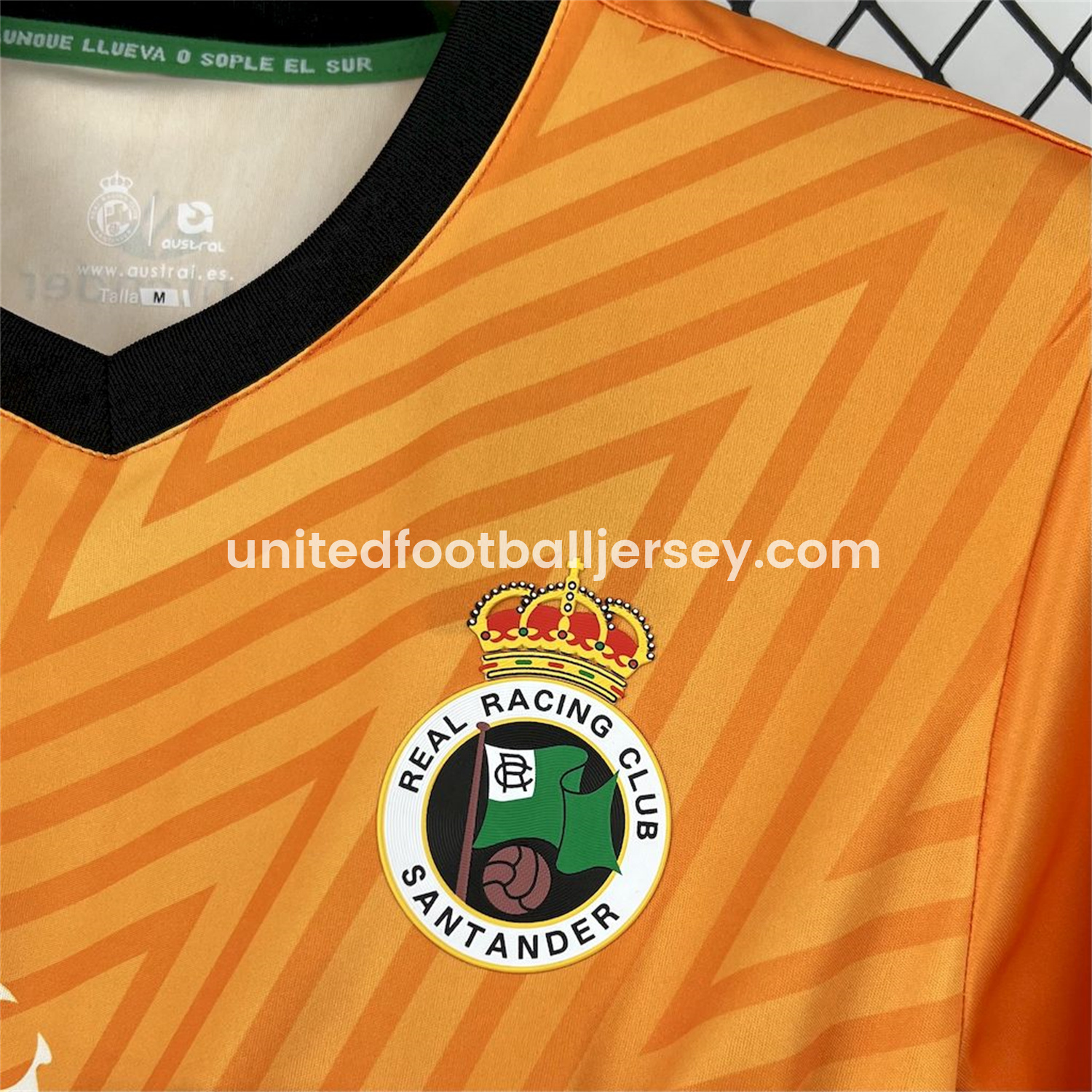 unitedfutballjersey-Racing de Santander 24-25 Orange Goalkeeper Jersey - Fans Version