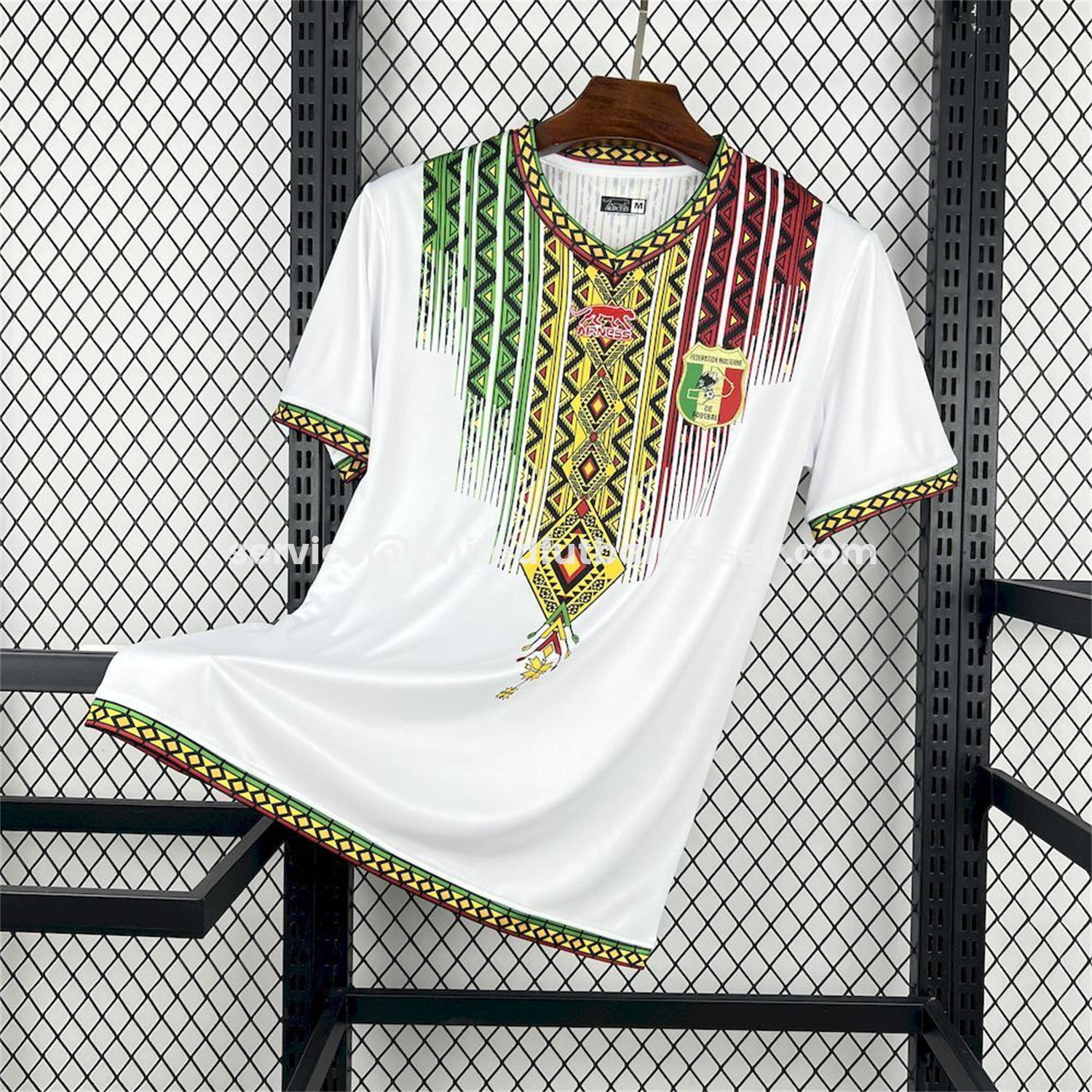 unitedfutballjersey-Mali 2026 Home White Jersey - Fans Version