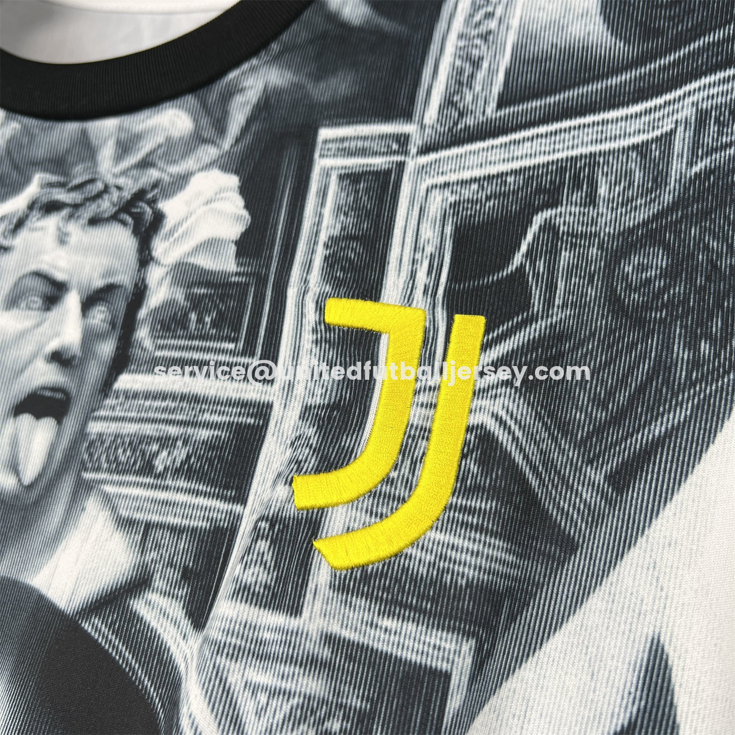 unitedfutballjersey-Juventus 25-26 Pre-Match Training Jersey - Fans Version