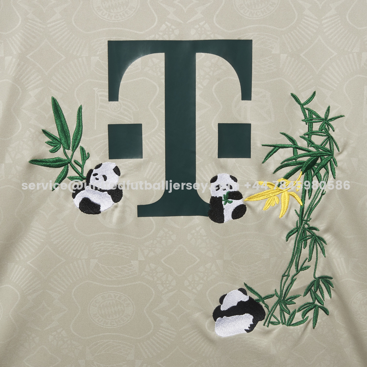 unitedfutballjersey-【Panda Bamboo Embroidered Version】Bayern Munich 25-26 Oktoberfest Jersey - Fans Version