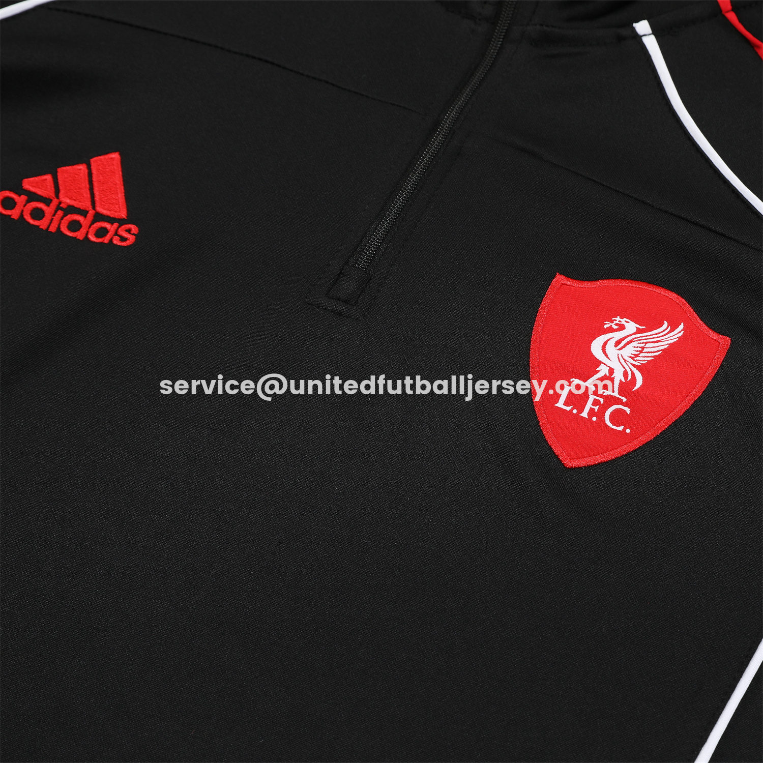 unitedfutballjersey-Liver.pool 25-26 Long Sleeve Training Set - Black Top & Pants