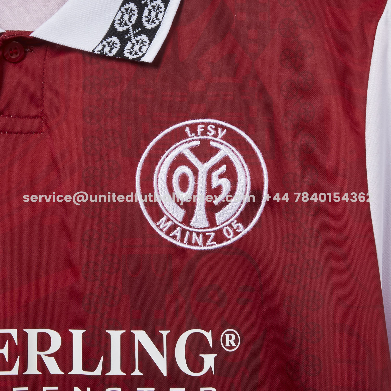 unitedfutballjersey-Mainz 25-26 Red Special POLO Jersey - Fans Version