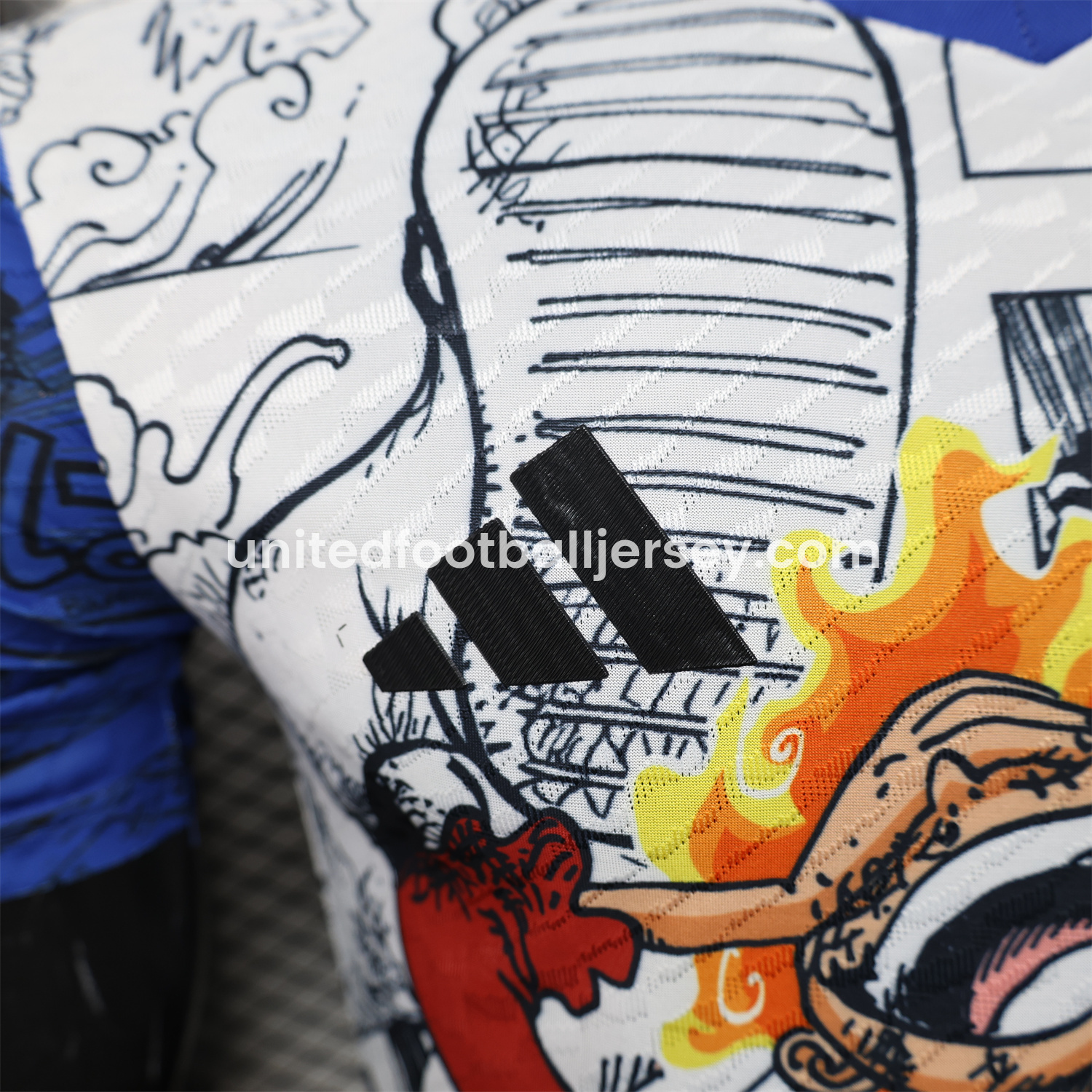 unitedfutballjersey-Japan 25-26 Colorful Gear 5 Nika White Special Edition Jersey - Player Version