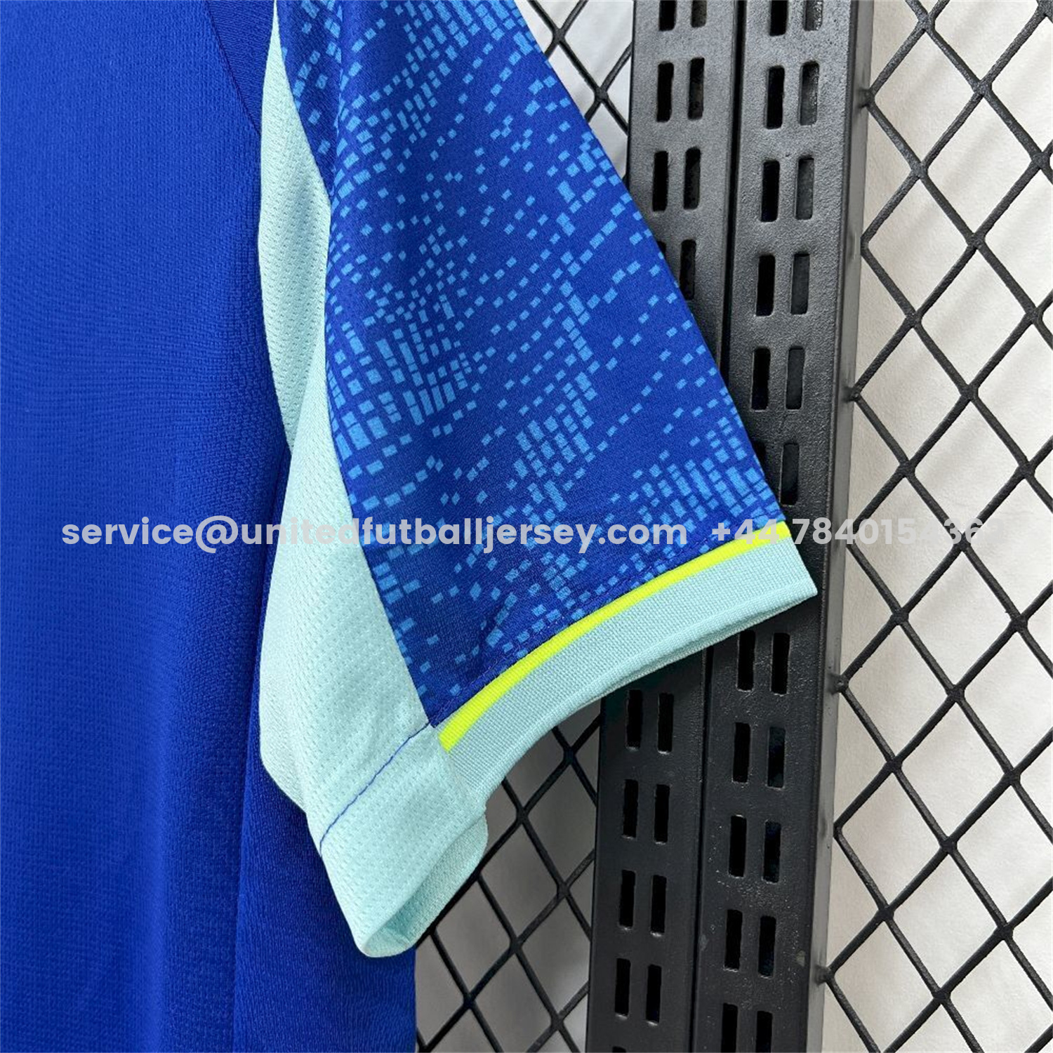 unitedfutballjersey-Marseille 25-26 Third Blue Jersey - Fans Version