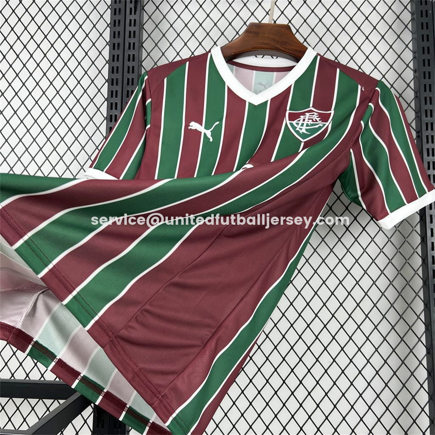 unitedfutballjersey-Fluminense 26-27 Home Jersey - Fans Version