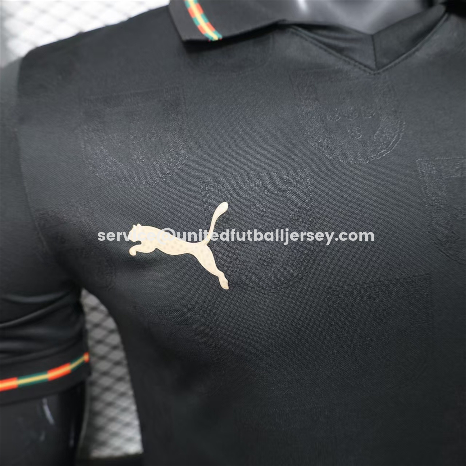 unitedfutballjersey-Portugal 2026 Away Black Jersey - Player Version