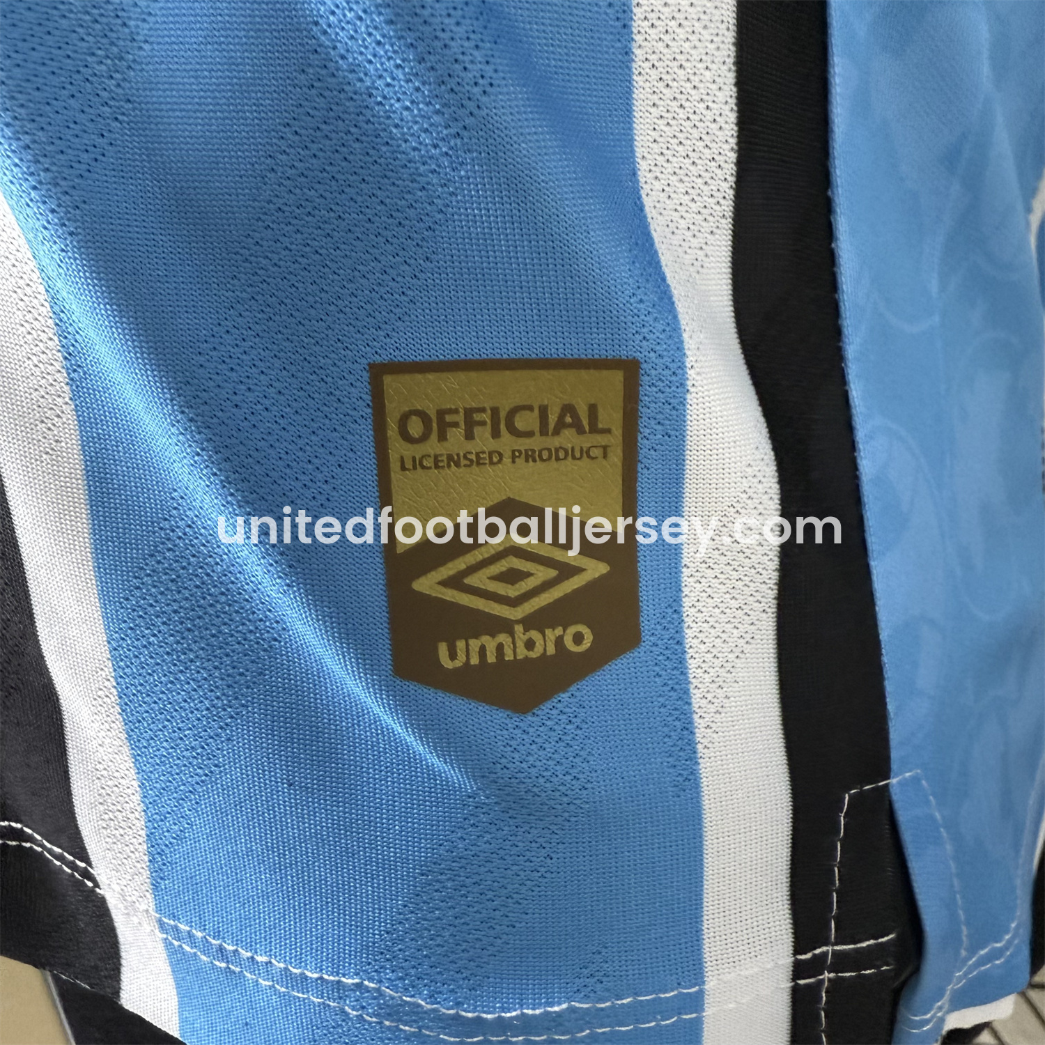 unitedfutballjersey-Gremio 25-26 Home Unsponsored Jersey - Player Version
